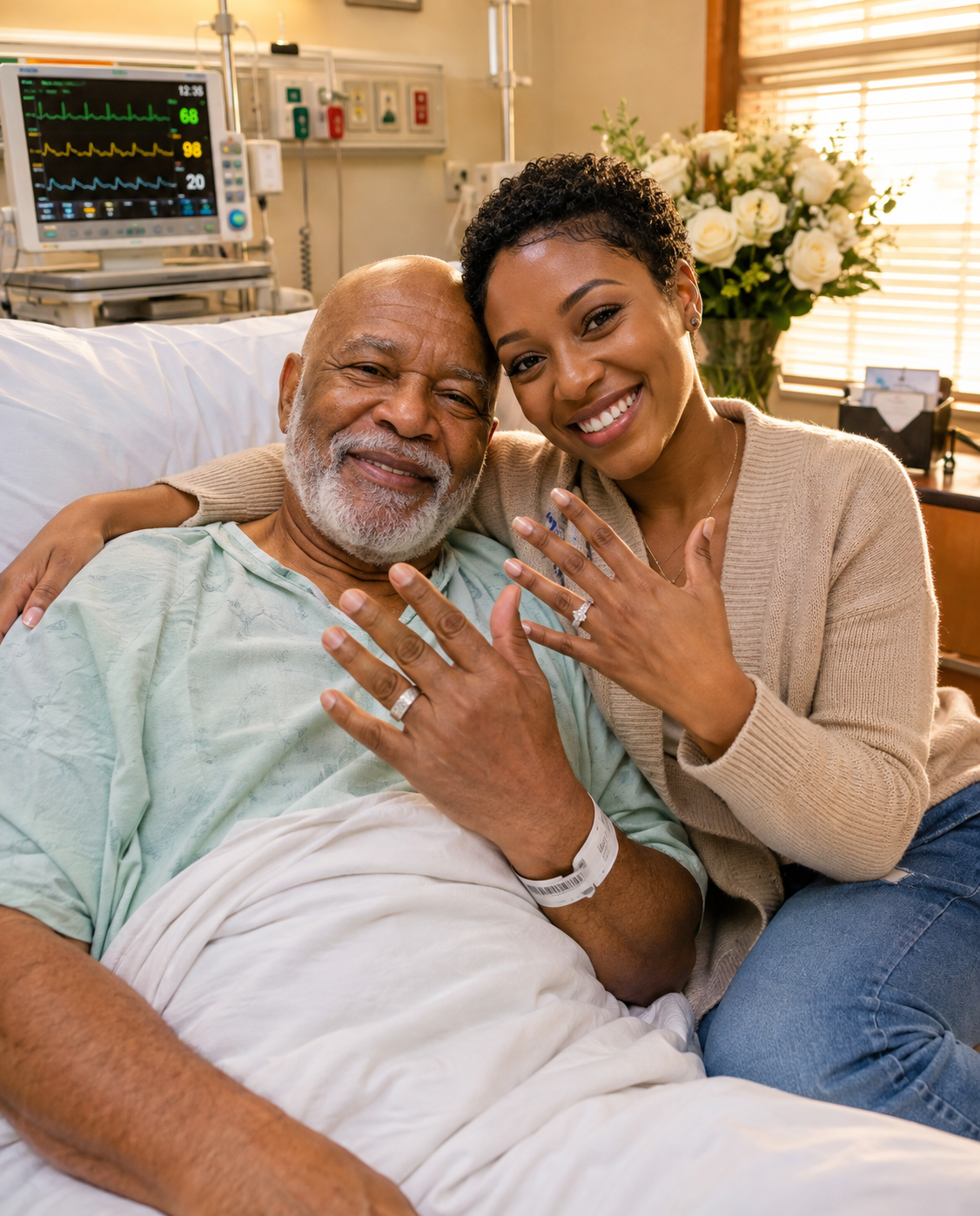 I married a stranger from a hospital waiting room so he wouldn't di:e alone — after our one-week marriage, his lawyer handed me his backpack, saying, "He wanted you to know the truth."