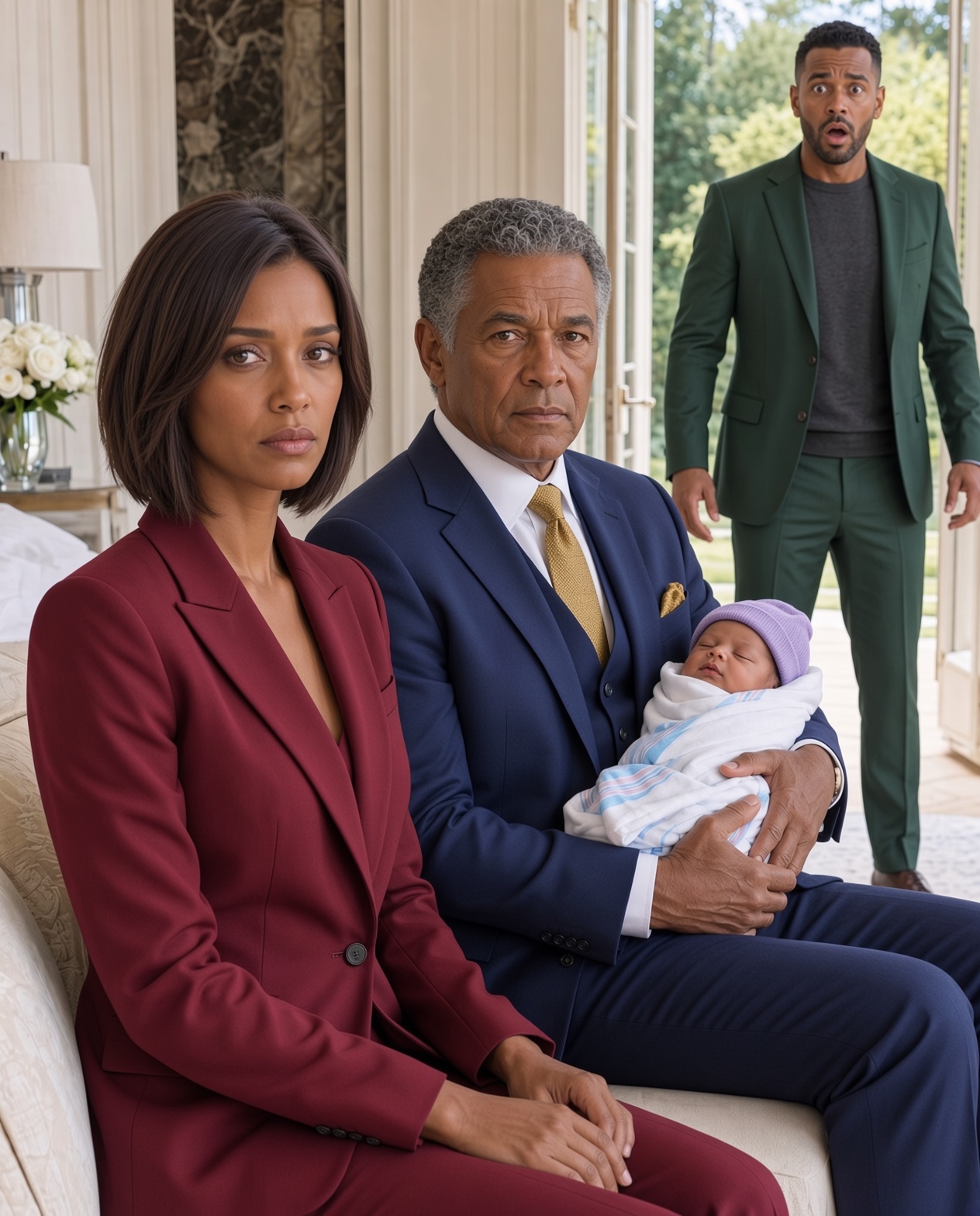 As i called my husband from labour, he snapped: ‘handle it yourself, stop being so dramatic!’ and left for his mom’s birthday. 3 days later, he walked in and went completely white when he saw who was holding my son.