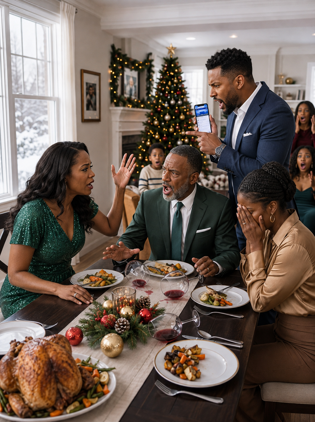 “Worthless,” My Father Scoffed During Christmas Dinner. Mom Compared Me to My CEO Sister, Bragging She Brought Home $50,000 Every Month and Saying I Should Follow Her Example. They All Smirked—Until I Looked Across the Table and Said Calmly, “Then Her Salary Falls to $20,000 Starting This Month… or She’ll Be Replaced.”