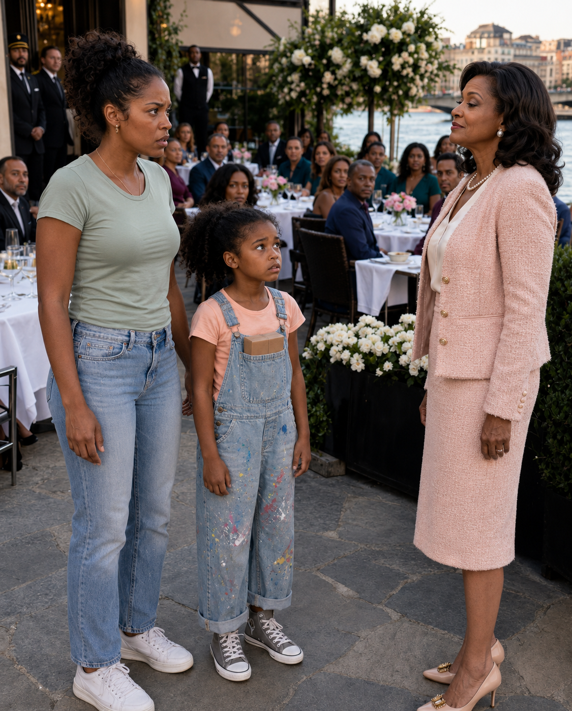 My MIL Lied About Her ‘Casual Barbecue’ So My Daughter and I Would Show up in Old Clothes – But Her Smirk Vanished the Moment My Daughter Handed Her a Gift