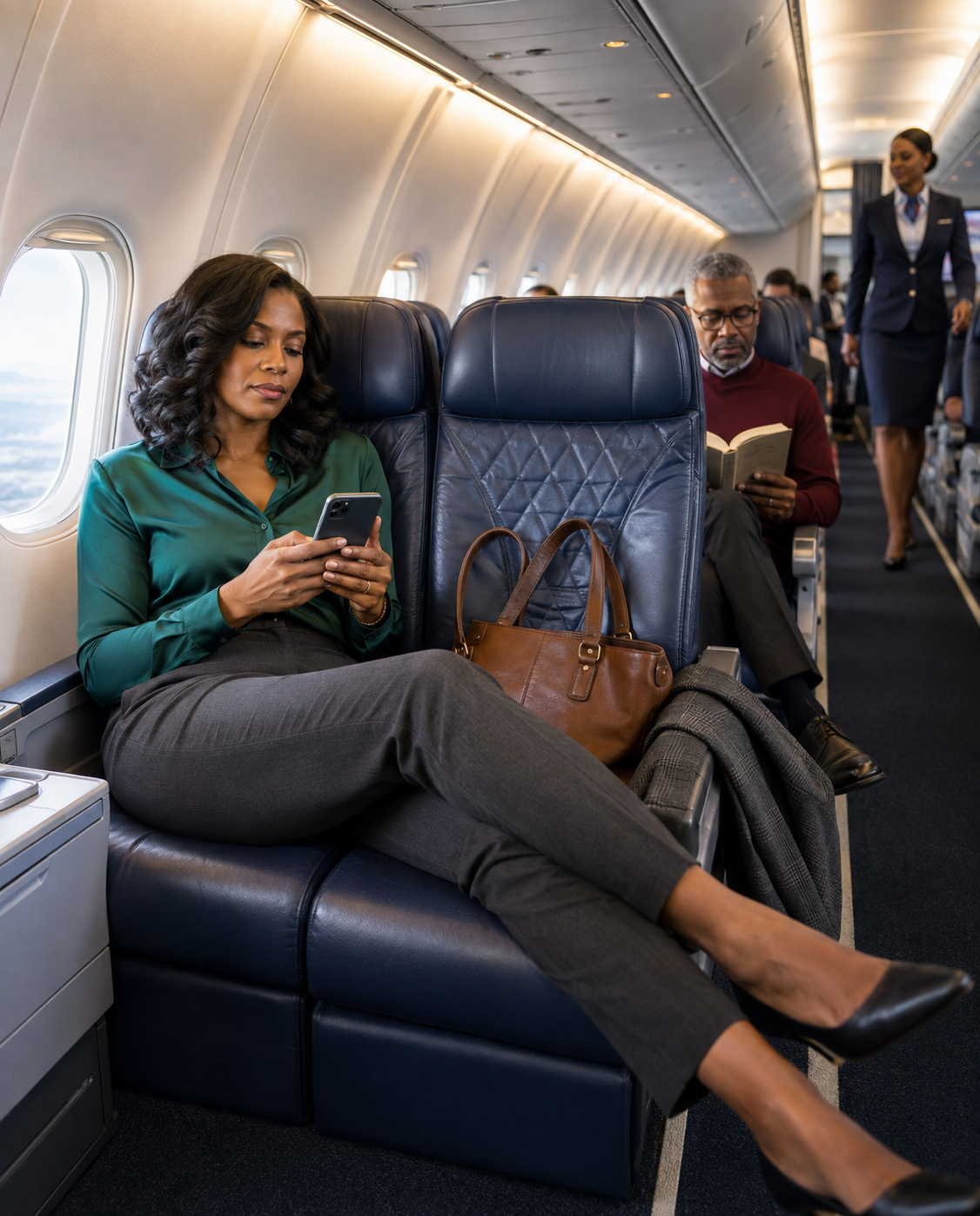 "A Woman Took the Airplane Seat I Paid For—Until My Ten-Year-Old Daughter Silenced the Entire Cabin"