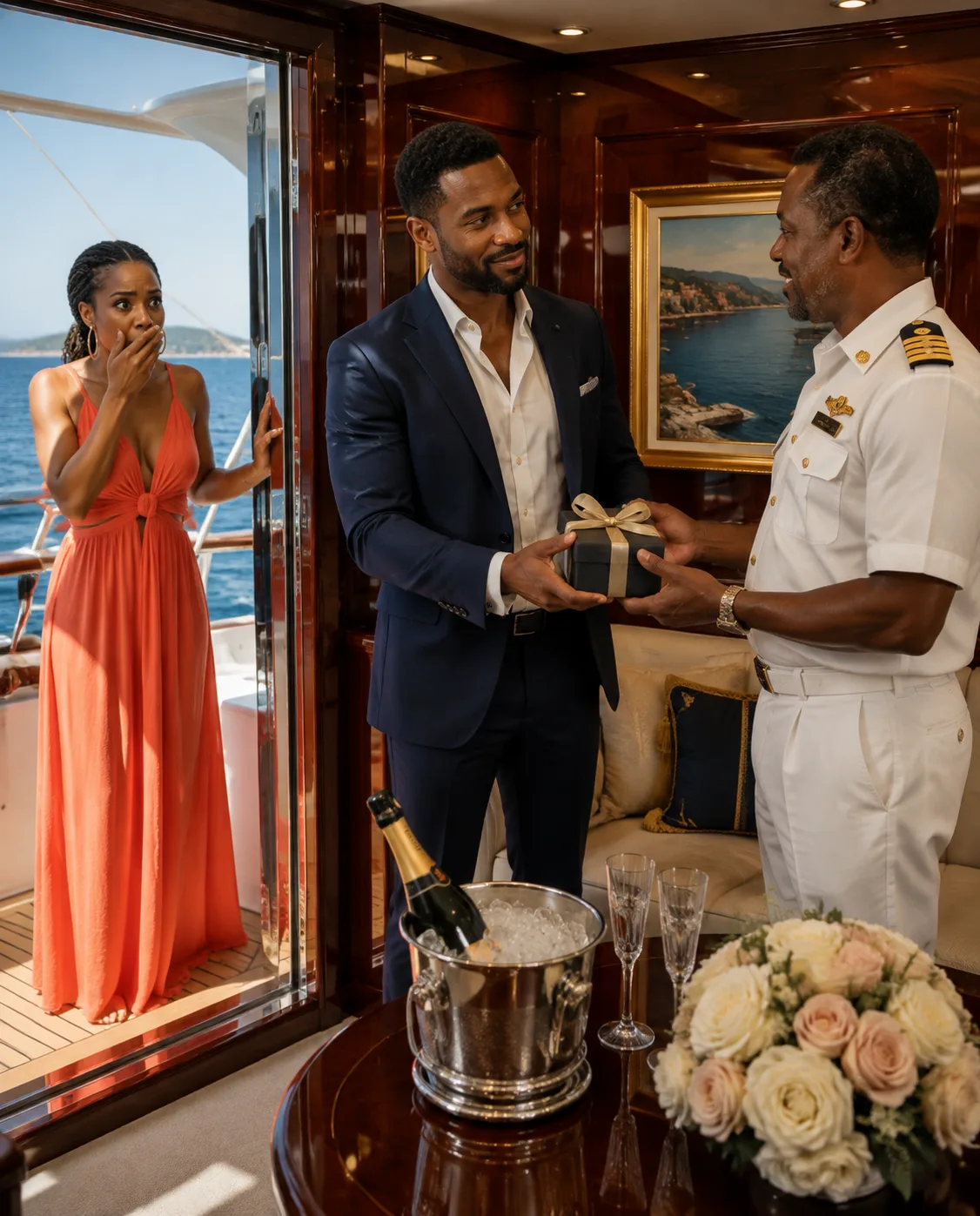 On my honeymoon cruise, i got seasick and returned to my room for medicine. I accidentally overheard my husband plotting: “tonight, just push her into the sea. We’ll return home, inherit her $300m & live forever with my mistress!”
