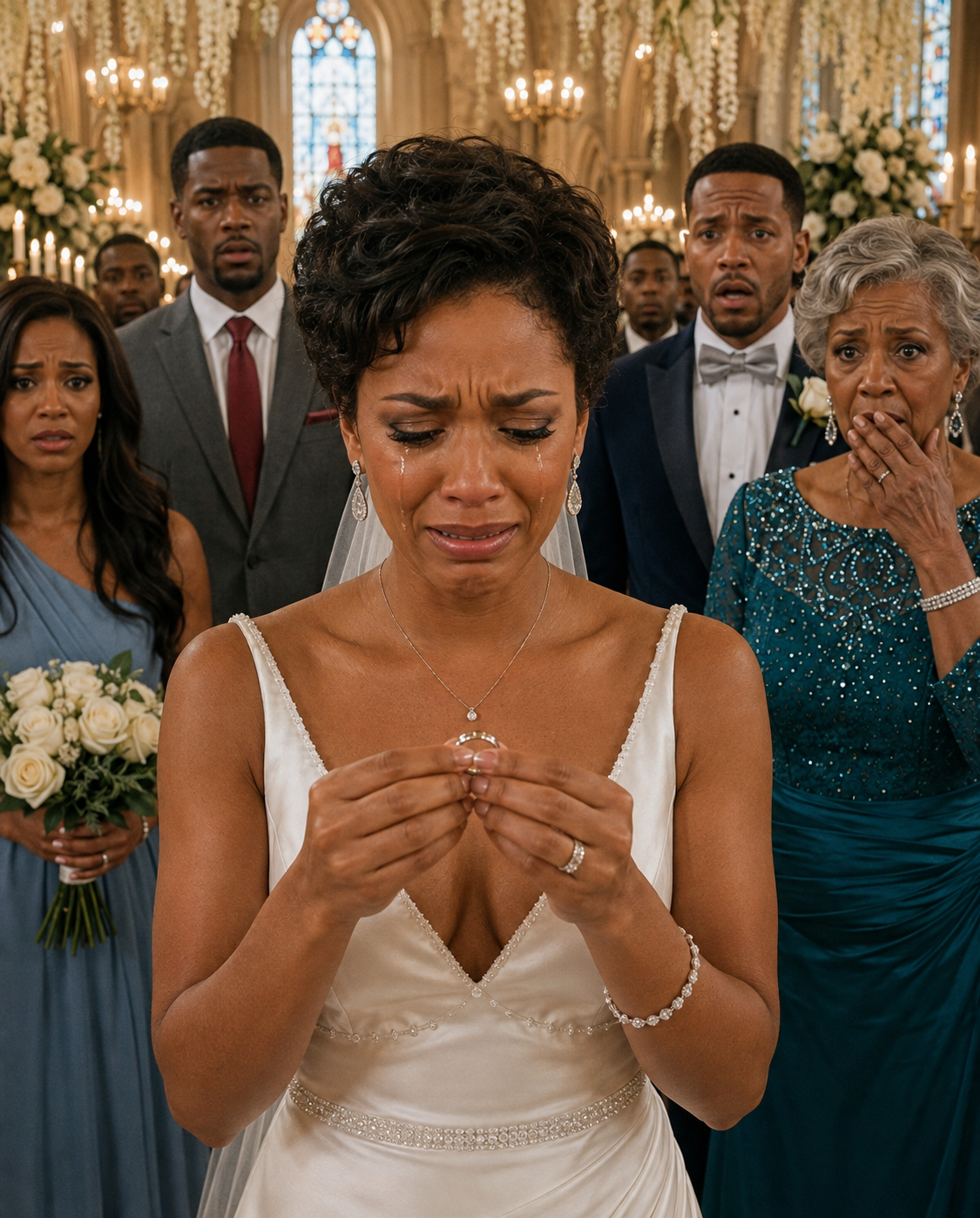 My Husband Struck Me at the Altar on Our Wedding Day—So I Dried My Tears, Slipped Off His Ring, and Disappeared Before He Ever Realized Who He Had Really Lost
