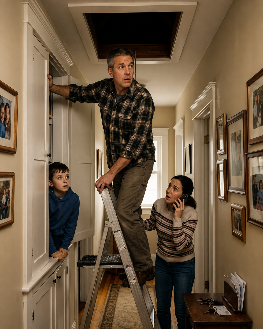 I Let My Son Live in My House for Free Until a Call About the Attic Changed Everything