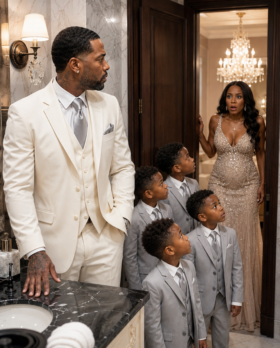 Four little boys walked into a restaurant bathroom only hours before I was supposed to announce my engagement. Five minutes later, I was staring at four identical versions of myself—and realizing someone had buried a secret powerful enough to destroy the life planned for me.