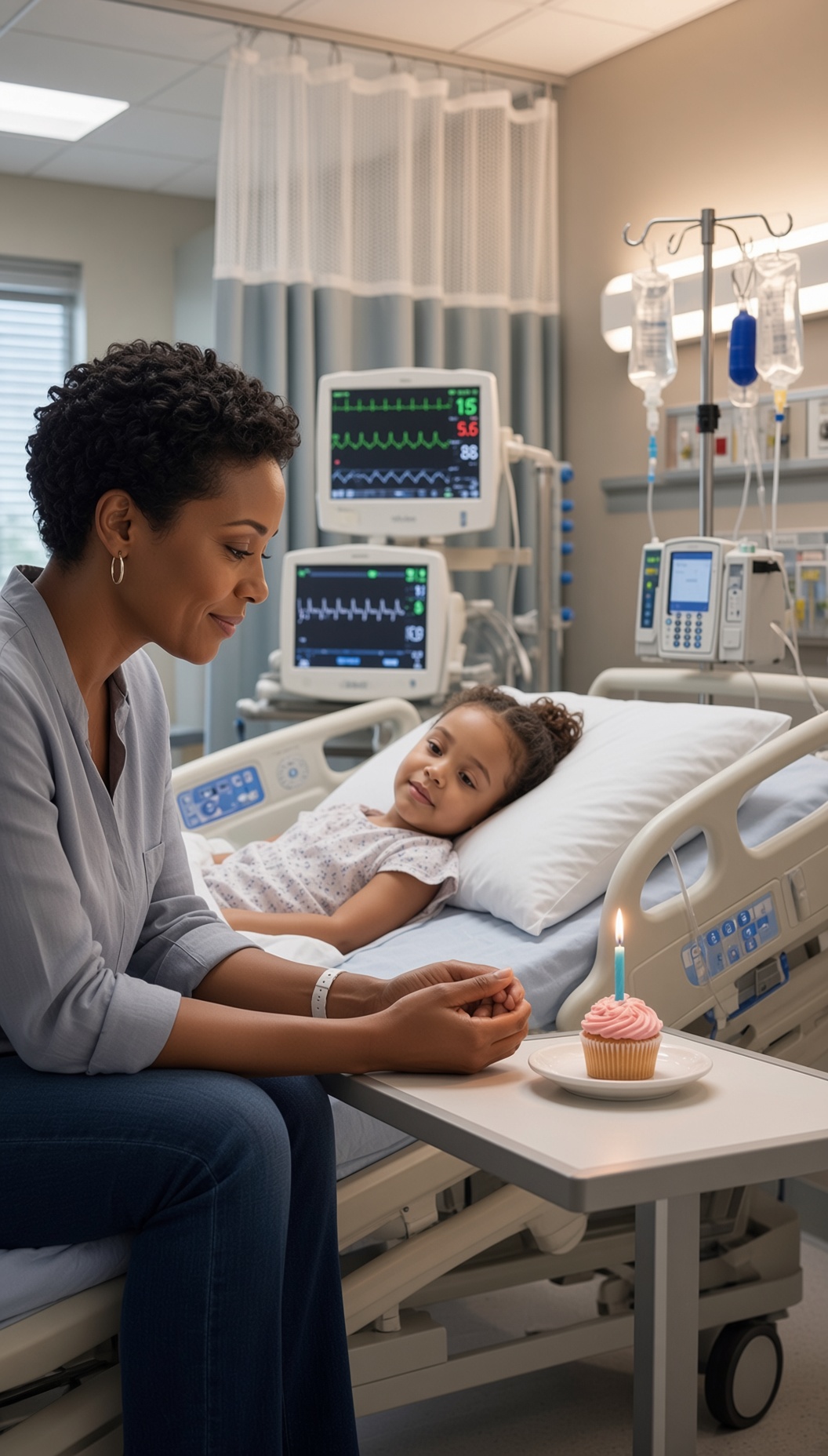 As My Daughter Fought for Her Life in the ICU, My Mother Texted About Cupcakes for a Party. That Was the Moment I Realized Just How Alone I Really Was.