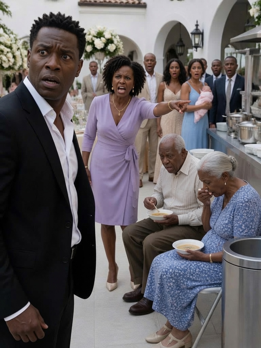 During my baby’s lavish first birthday party, I watched my mother dump cold soup onto my in-laws’ plates and snap, “Eat quickly and disappear.” In front of fifty tables packed with guests, I said only one sentence, took their hands, and walked out. No one knew that before the night was over, I would freeze $18 million in family assets and launch an investigation that would tear my own family apart.