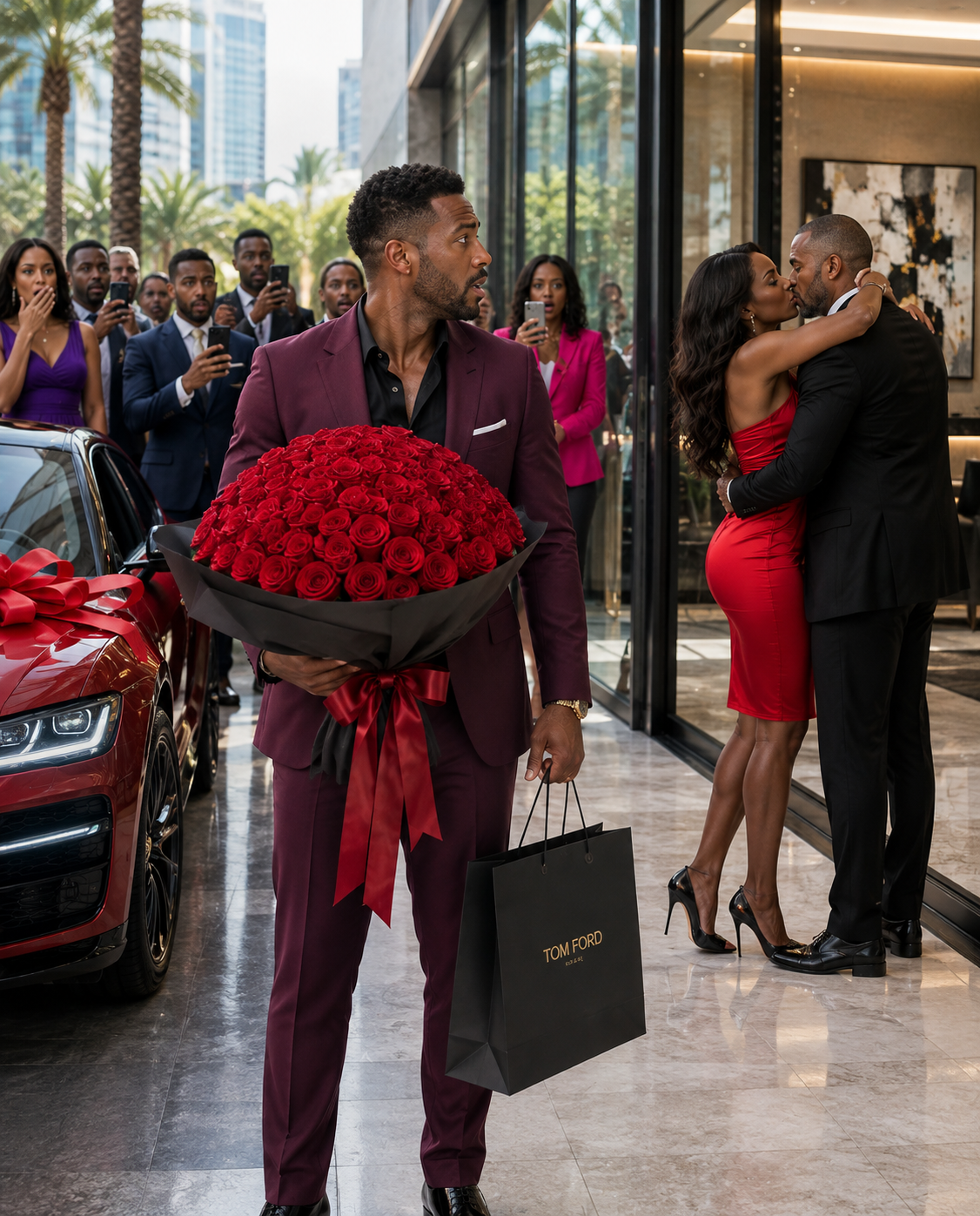 I won $4 million and bought my wife a pink SUV, a diamond ring, and the most expensive gift I’d ever purchased. Then I walked into her office and heard someone whisper, “After today, you won’t need him anymore.” I stayed silent… until my phone rang, and everything they had planned fell apart.