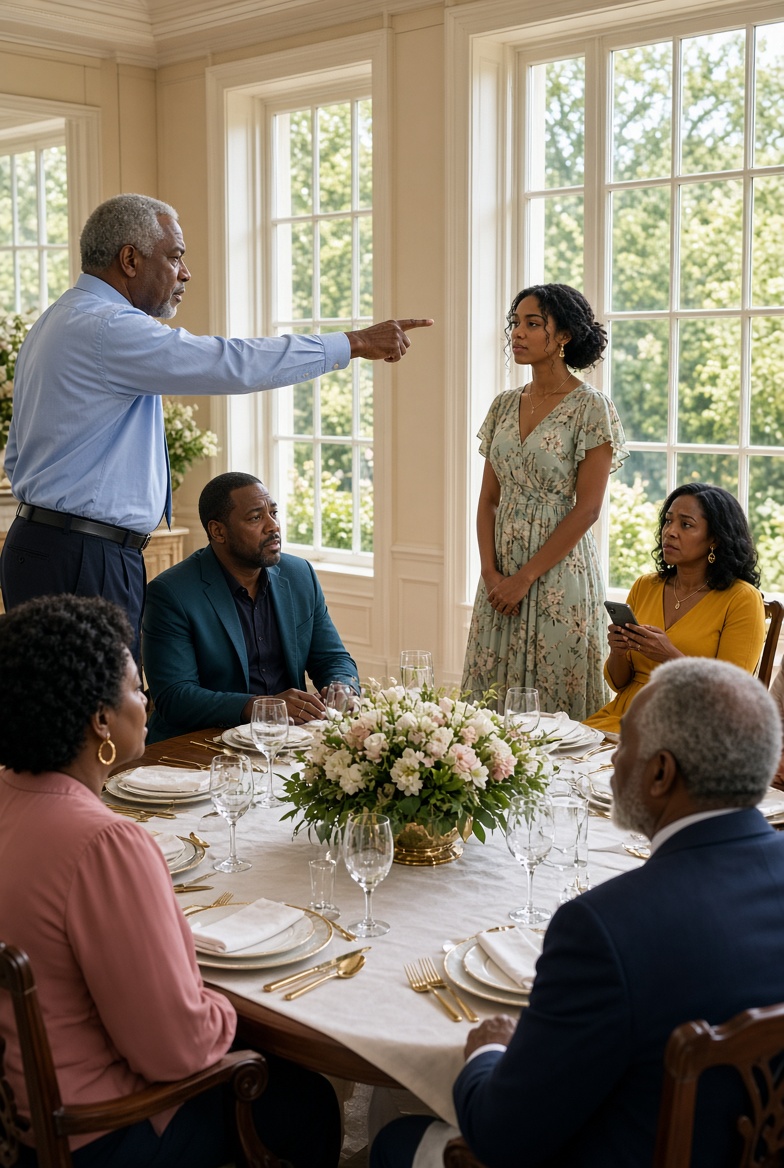 I was about to sit at the dinner table. My father stopped me and pushed the chair away. Without looking at me, he said, “I don’t sit with a poor, useless kid.”