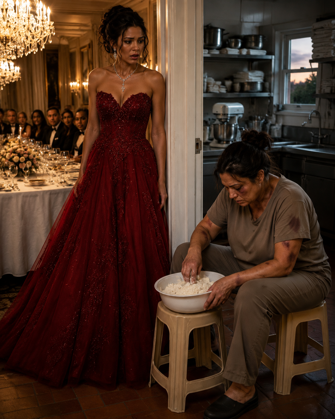 I arrived at my future in-laws' house expecting to meet a respectable family, but instead found my future sister-in-law bruised all over, given nothing but a bowl of watery rice. She quietly pressed a note into my hand: "If you're going to marry him, you need to see this." I left without a word, came back at 10 p.m. with my phone recording, and suddenly realized I could become their next victim.