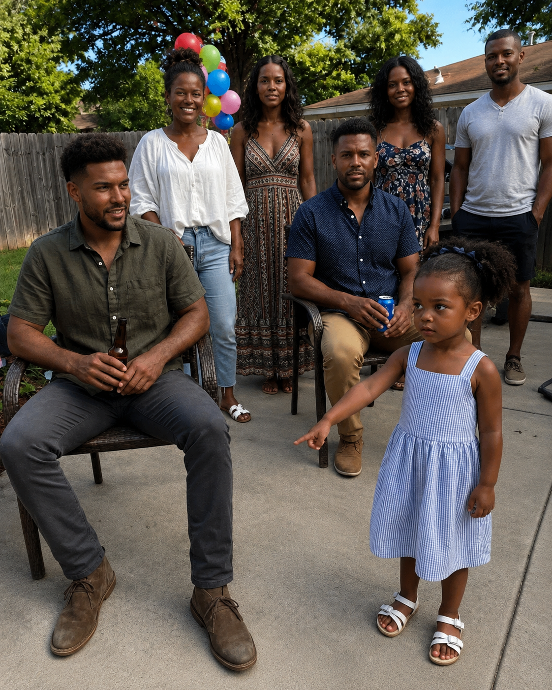 At My Husband’s Birthday, My 3-Year-Old Daughter Pointed at My Husband’s Best Friend’s Shoe and Said, ‘Daddy Cries There!’ – I Smiled Until I Realized What She Meant