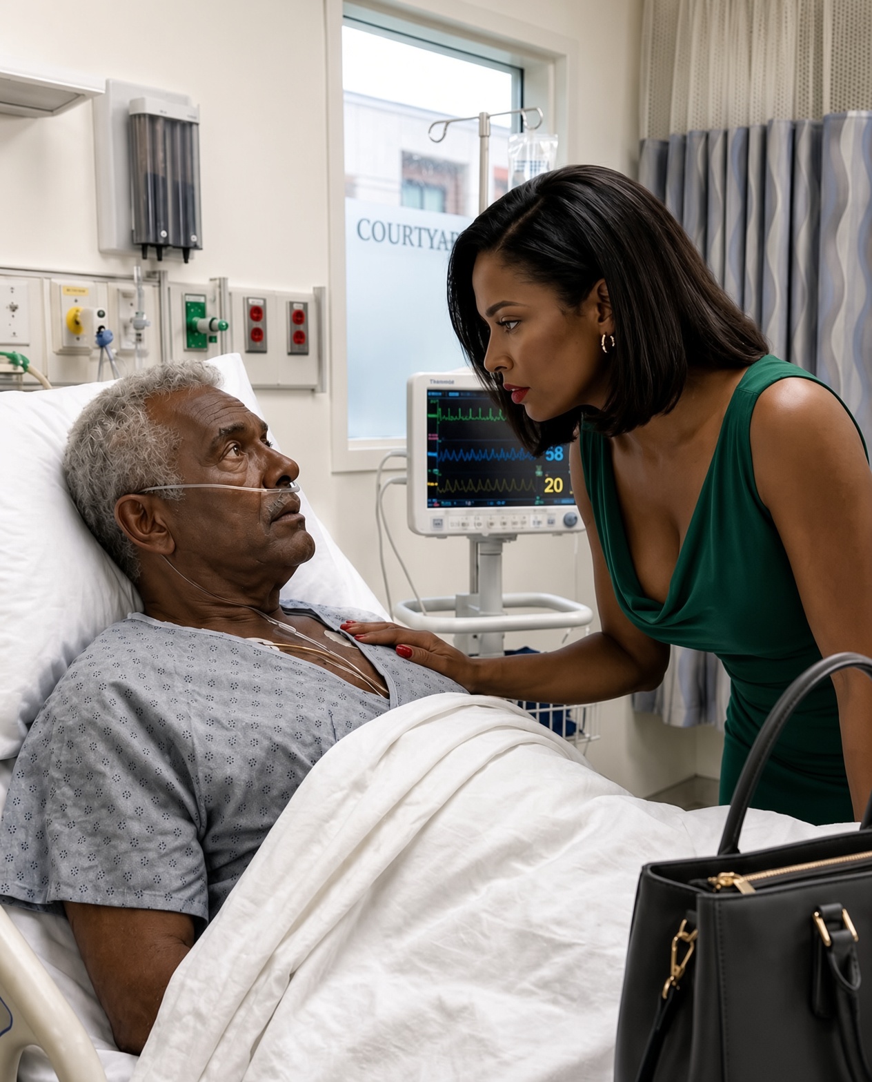 After the doctors told me I had five days left, my wife leaned in close and whispered that she'd been poisoning me for months, and that the moment I was gone, my eighty-two million dollars would belong to her and the man she actually loved. I didn't say a word. The next morning I quietly signed one document that turned her celebration into a murder investigation.