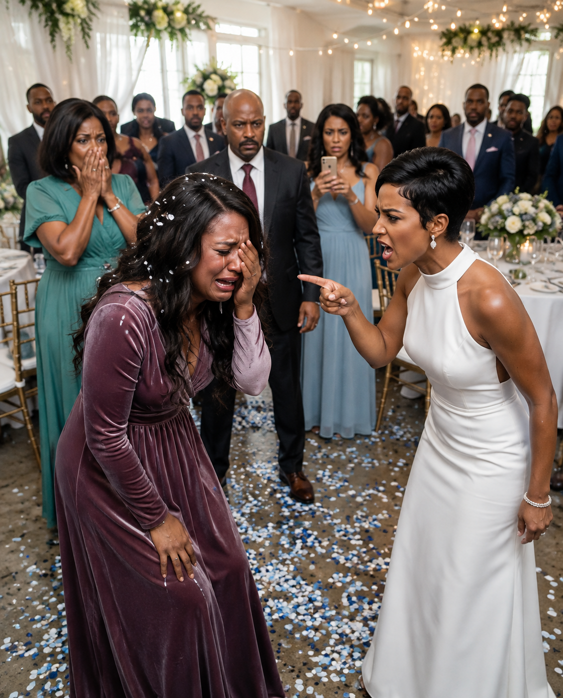 My Sister Asked Me to Stop Em.bar.ras.sing Her After a Confetti Cannon Struck My Eye at Her Wedding — 3 Days Later, Investigators Learned It Wasn’t an Acc!dent.