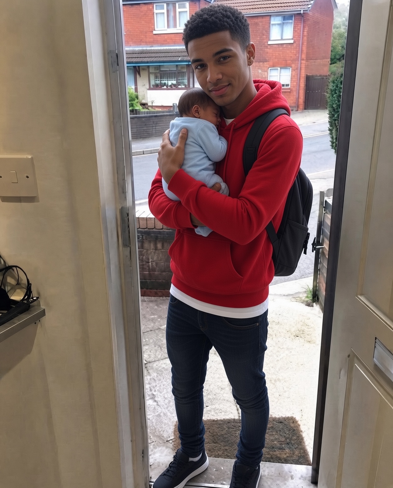 My Husband Kicked Our 18-Year-Old Son Out of the House – One Year Later, He Came Back with a Newborn in His Arms and a Suitcase That Made Me Clutch My Heart