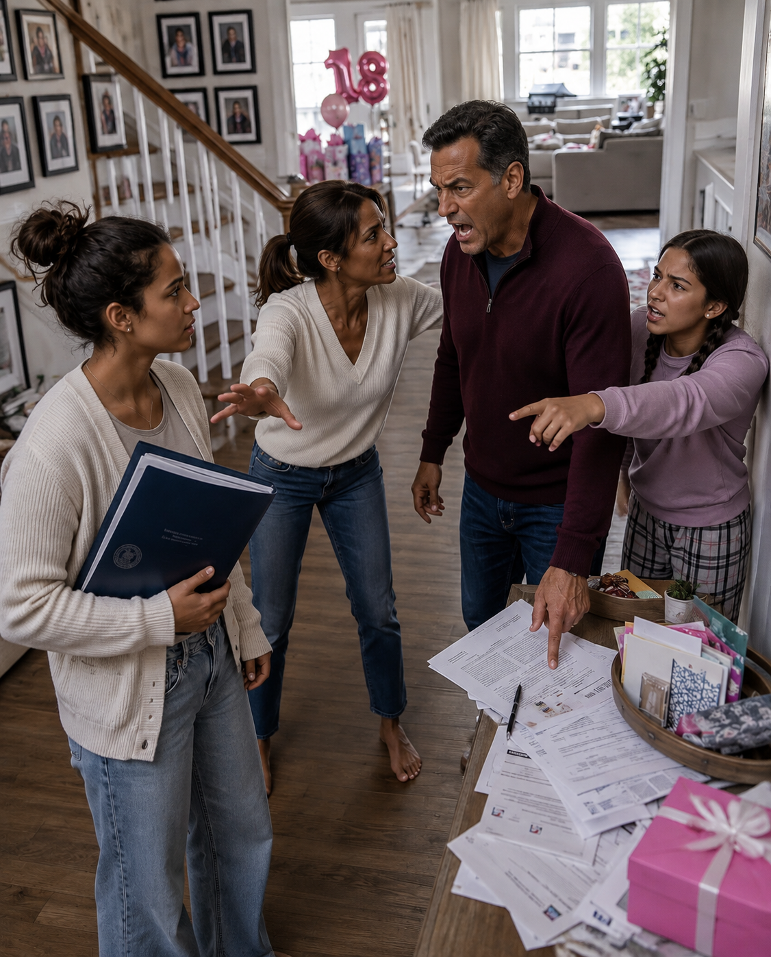 At my 18th birthday party, I quietly transferred my entire multi-million-dollar inheritance from my grandparents into a trust, just as a precaution. The next morning, my parents and younger sister…