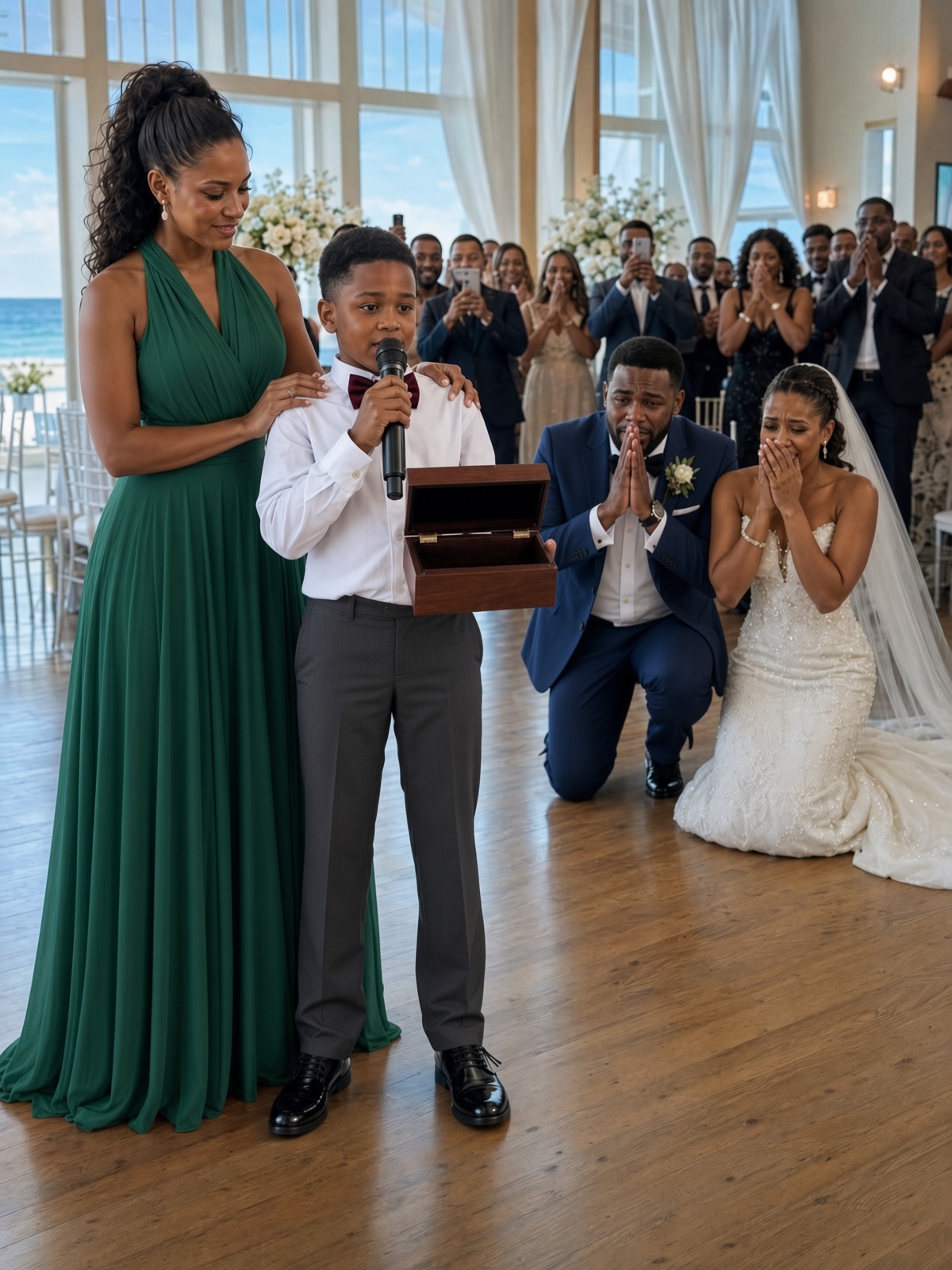 My Ex-Husband Invited Me and Our Son to His Luxury Wedding—Then He Mocked Me in His Speech, and Our Son Walked Up With a Black Gift Box
