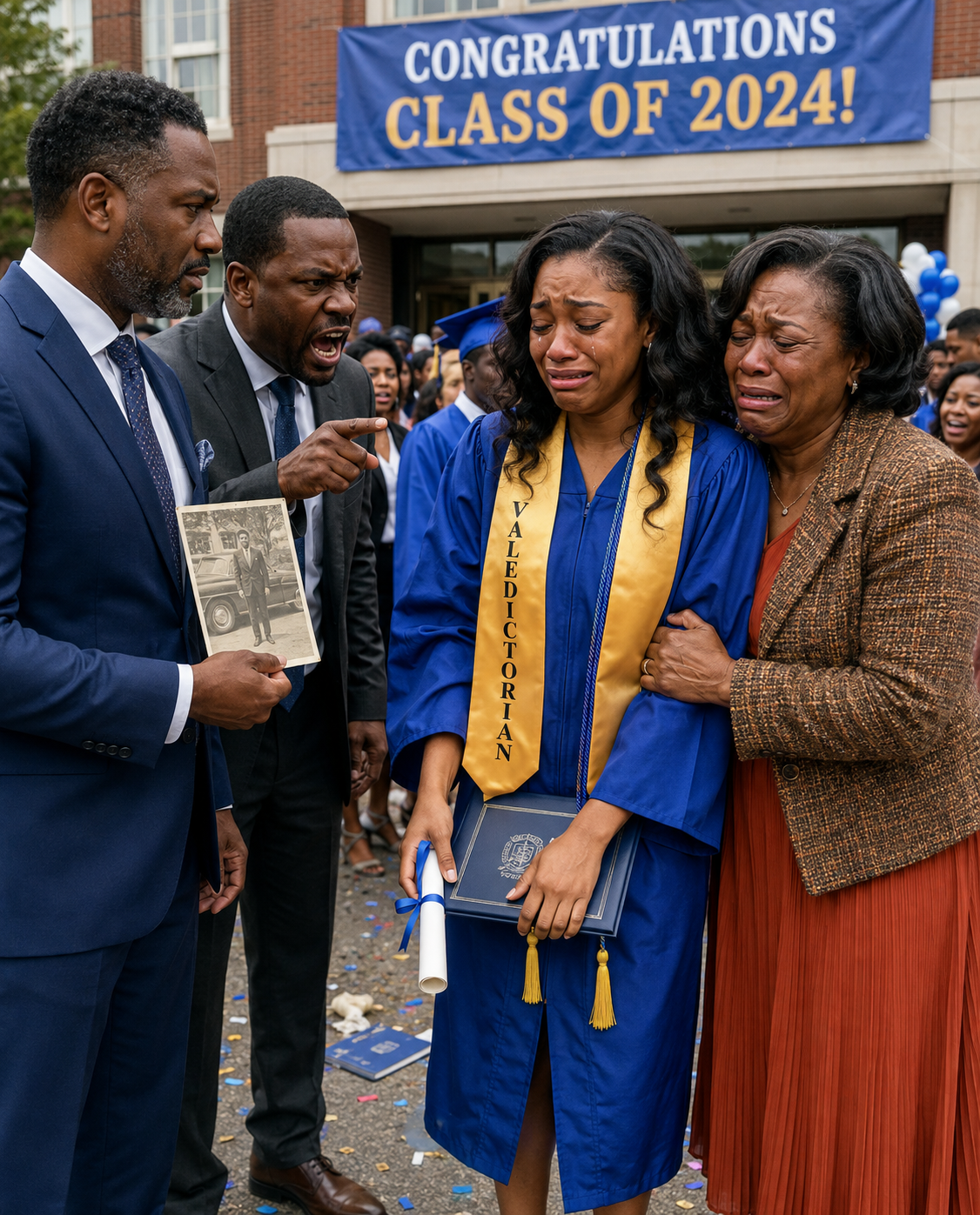 My Parents Walked Out During My Valedictorian Speech—Then a Stranger Told Me My Real Father Had Searched for Me Since I Was Six