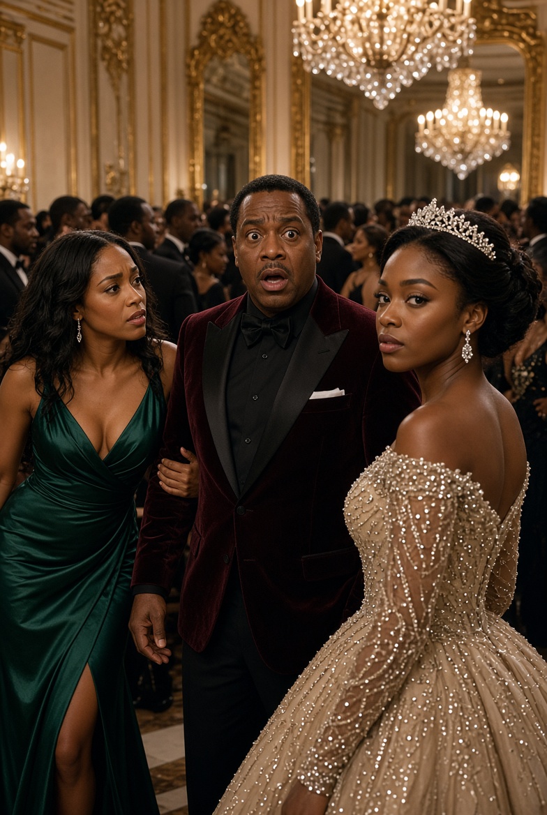 “My husband bu:rned my only decent dress so I couldn’t attend his promotion party. He called me an “embarrassment.” But when the grand ballroom doors opened, I appeared in a way he never expected—and that night destroyed his world completely.