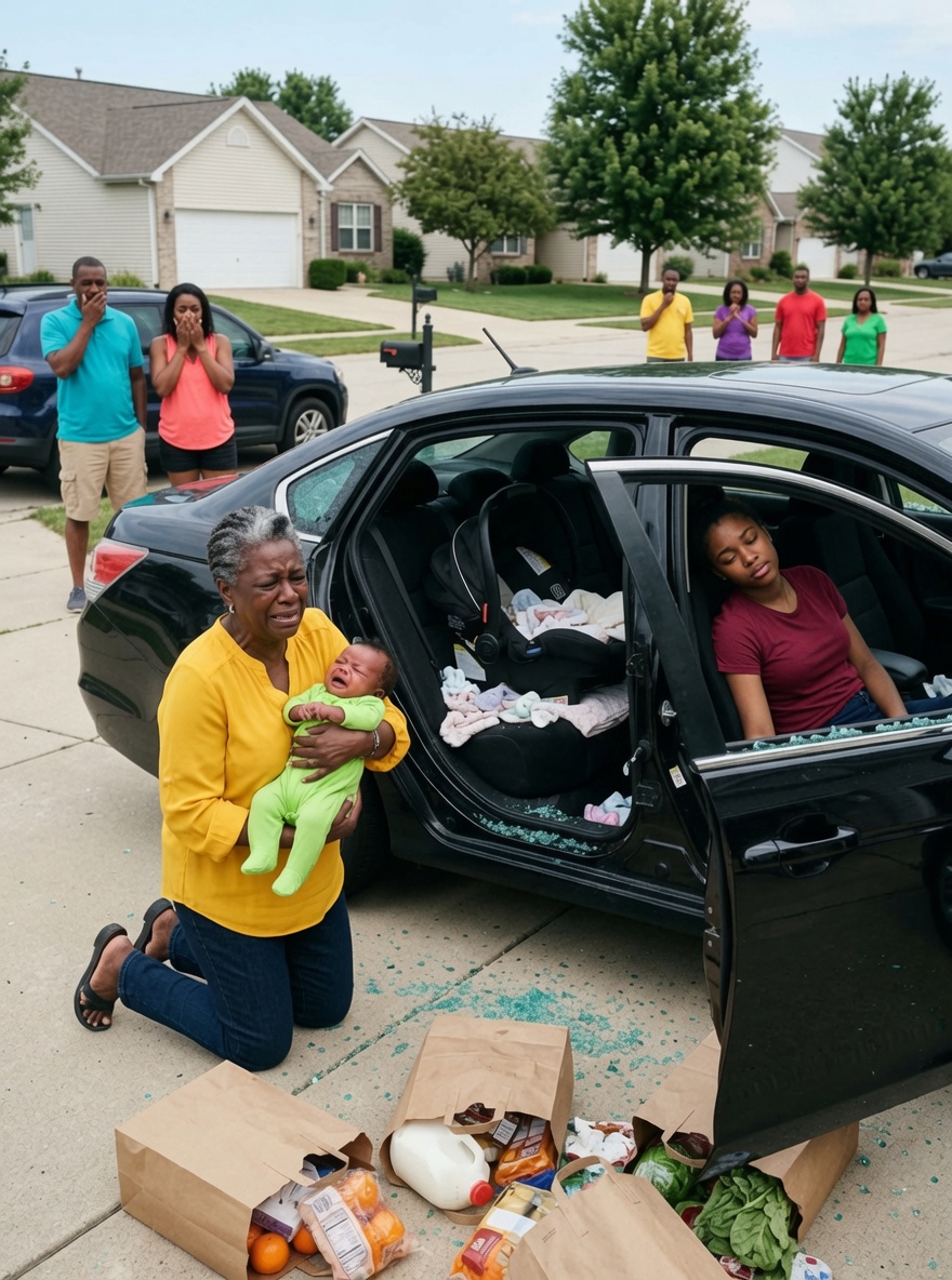 My son-in-law and his mistress abandoned my daughter and her three-week-old infant inside an unbearably hot locked car. After I shattered the window and pulled them out, my daughter barely managed to whisper, “Tyler and Vanessa…” before losing consciousness.