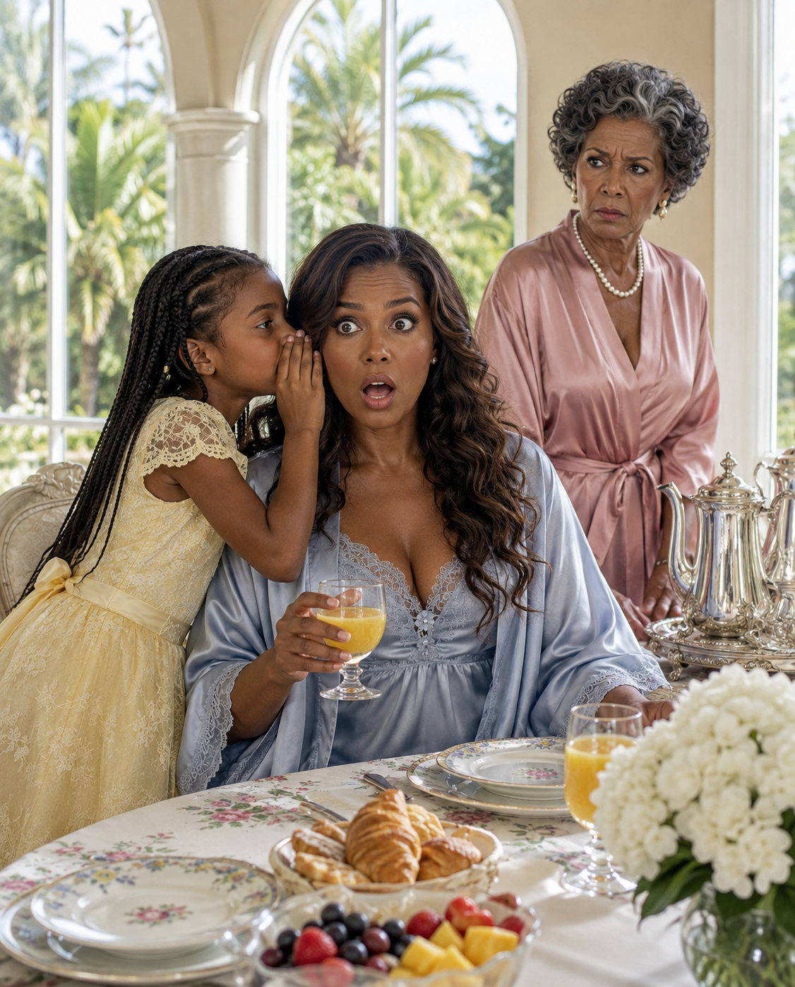 I spent ten years treating my mother-in-law like my own mother—until my eight-year-old daughter grabbed my hand and whispered, “Mommy… Grandma puts something white in your tea.” I didn’t confront her or make a sound. I kept the cup, went straight to the hospital, and secretly planted a camera in the kitchen. When I finally watched the recording, my blood ran cold. My mother-in-law wasn’t trying to hurt me alone—someone else in my own family had been helping her all along.