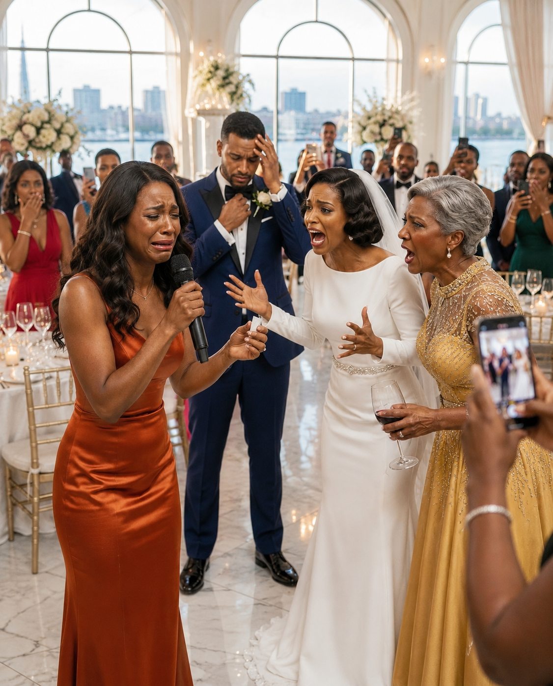 At My Sister’s $1.2M Wedding, I Was Handed a Cold Slice of Pizza and Asked to Pay for a Seat. During the Speeches, I Finally Revealed the Truth.