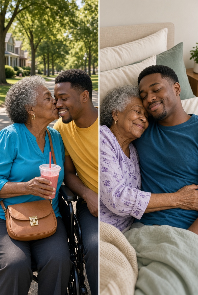 A 31-Year-Old Bachelor Brought His Bedridden 76-Year-Old Neighbor Into His Home – And What He Whispered to Her Every Night Left the Whole Family Weeping