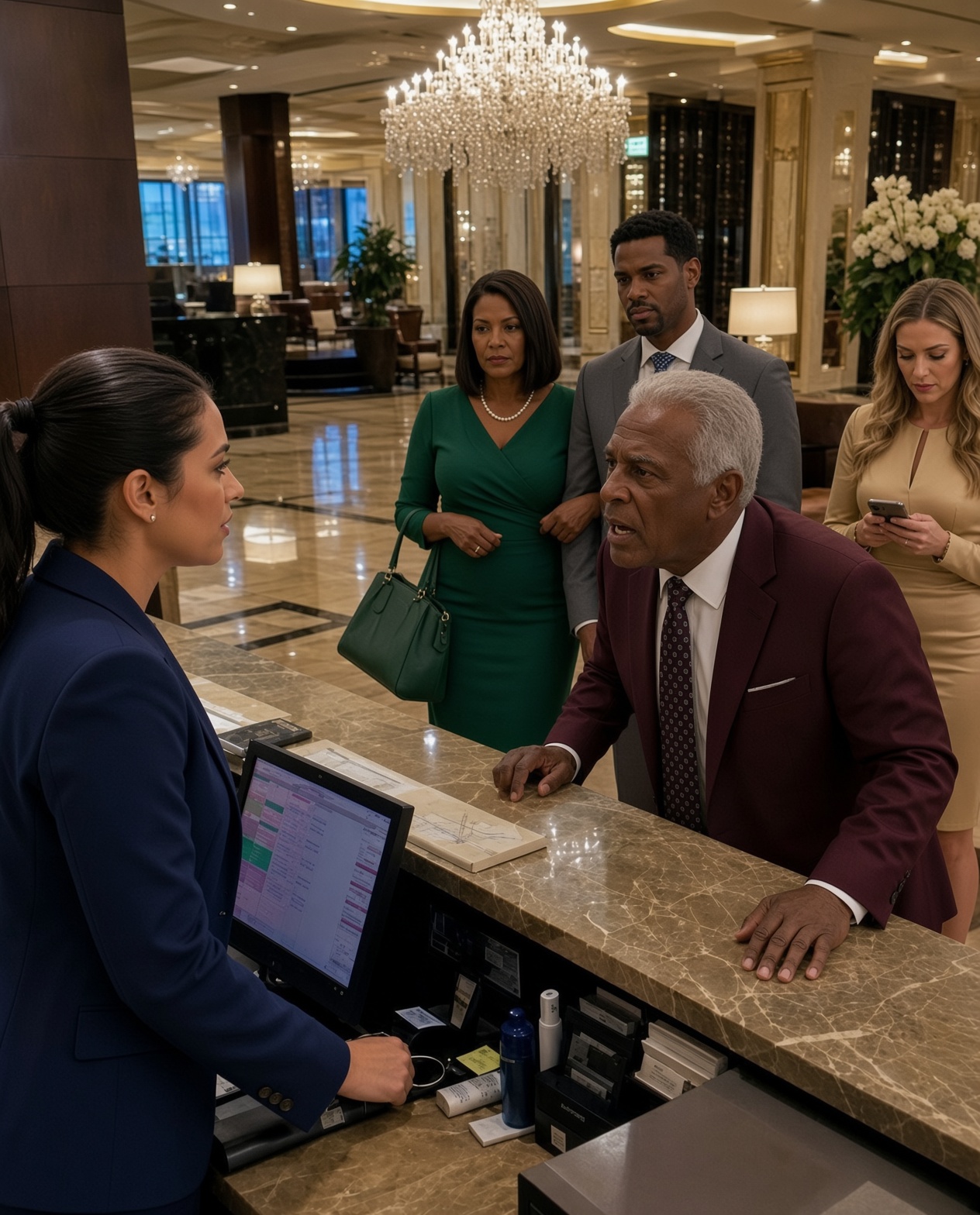 My family ignored me for 7 years — then showed up at my hotel uninvited. Dad leaned across the table: “Give us $60k… or I call your landlord tonight.”