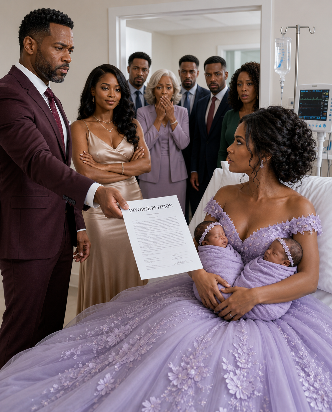 My husband and his mistress offered me $200,000 for my newborn twins. “Sign the papers and disappear from our lives,” they said. His entire family watched, convinced I’d finally given up. I signed without saying a word and left with my babies that very night—but no one knew I’d spent the previous six months preparing for that single signature.