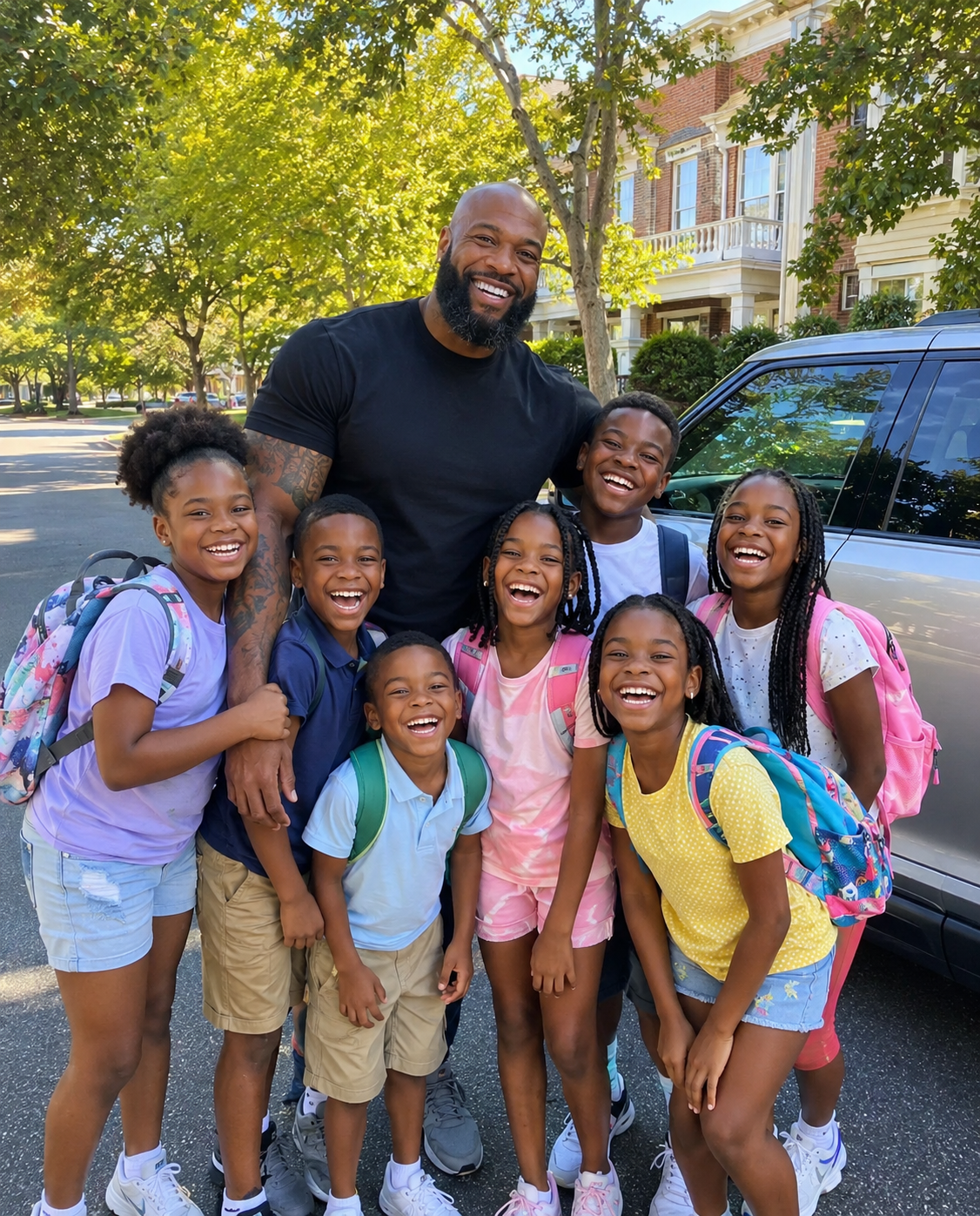 The Whole Neighborhood Warned Us About the Dad Raising 7 Kids Alone—Then We Learned the Truth.