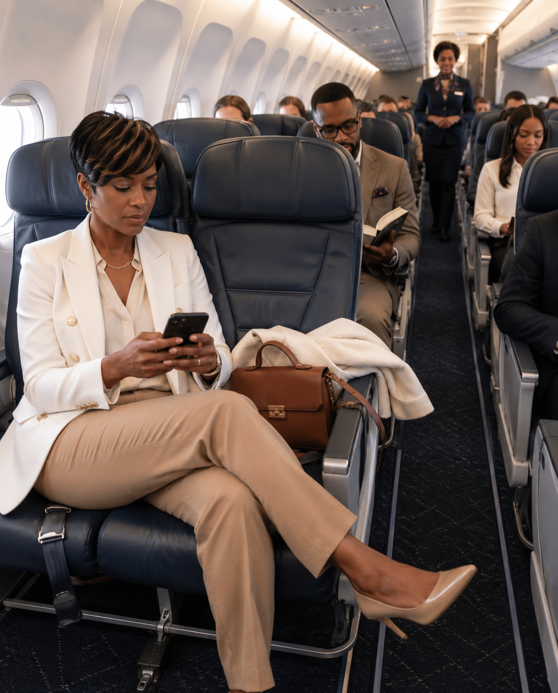 A Woman Took the Airplane Seat I Paid For Until My Ten-Year-Old Daughter Silenced the Cabin