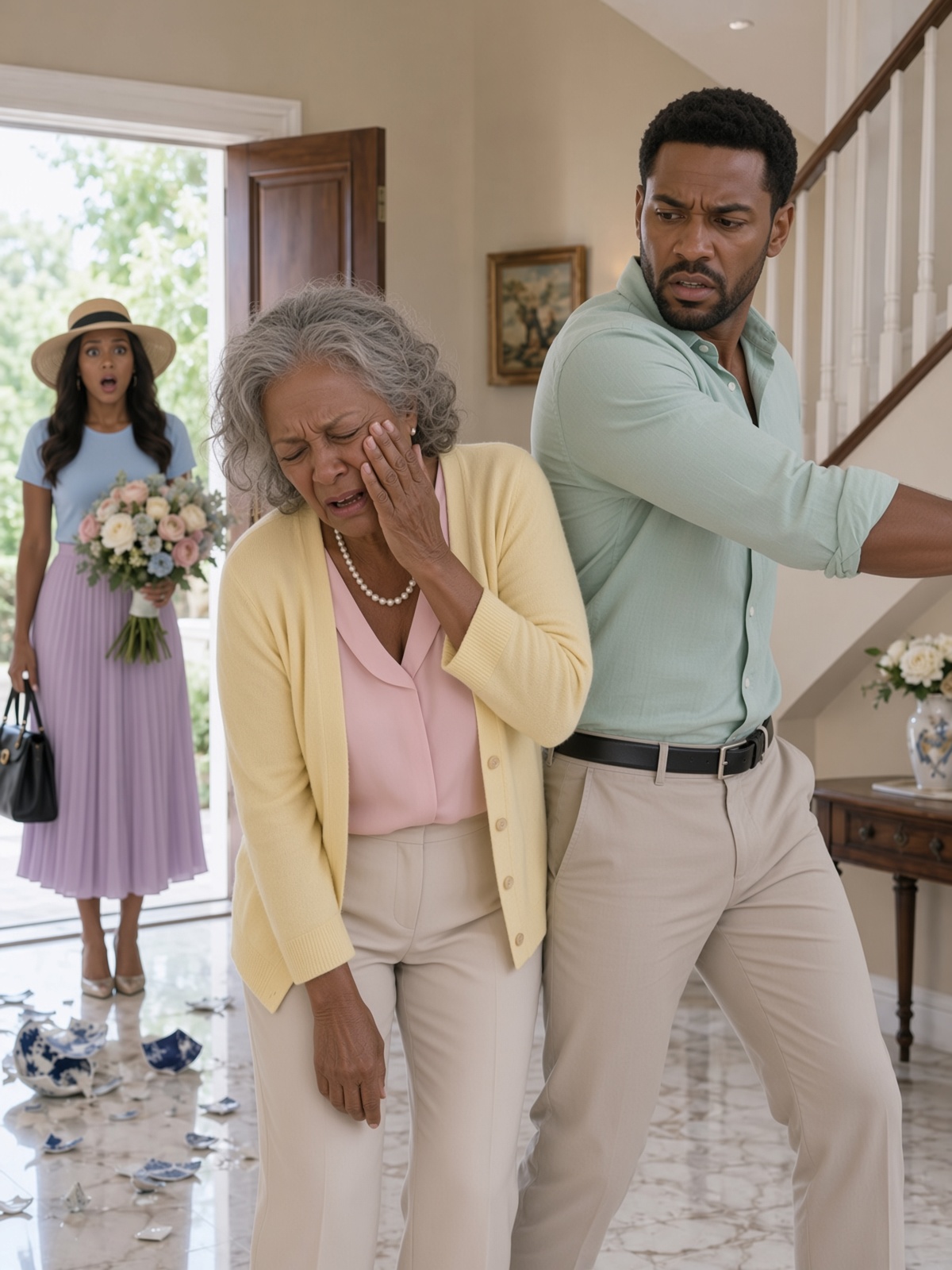 My husband sl:app:ed my mother twice in front of me and demanded, “Either she leaves tonight or our marriage is over.” I counted to 5, left my keys on the table, and walked out with her. After 7 years together, I thought that was the end… until my lawyer discovered that nearly 170,000 dollars had disappeared from our account.