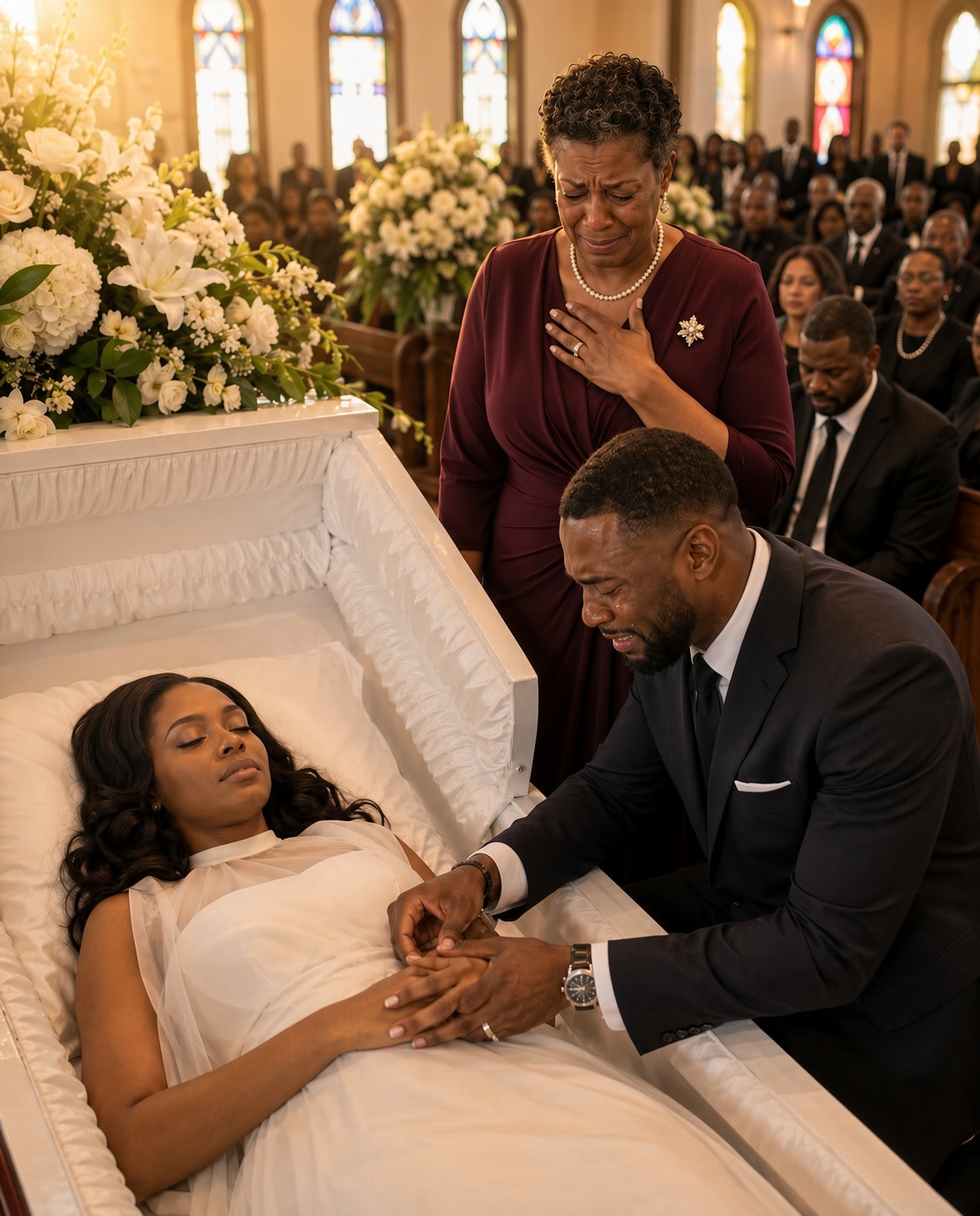 I Came Home From Military Service to Find My Wife's Casket in the Living Room — Then I Saw What Was Still Clenched in Her Hand