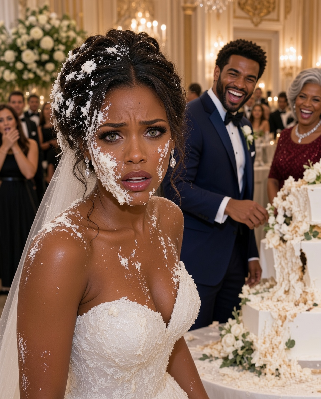 My Husband Humiliated Me With Our Wedding Cake in Front of 200 Guests — He Never Expected Me to End the Marriage Before the Reception Was Over
