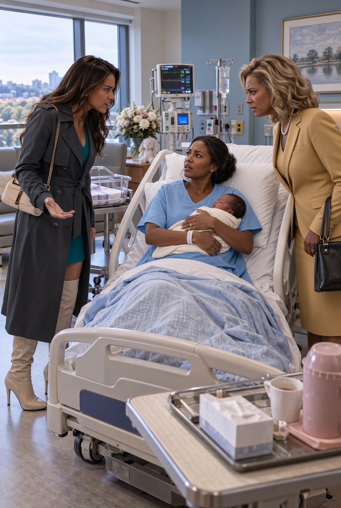 My Mother and Sister Came to My Hospital Room After My Emergency C-Section—To Demand My Credit Card for an $80,000 Birthday Party