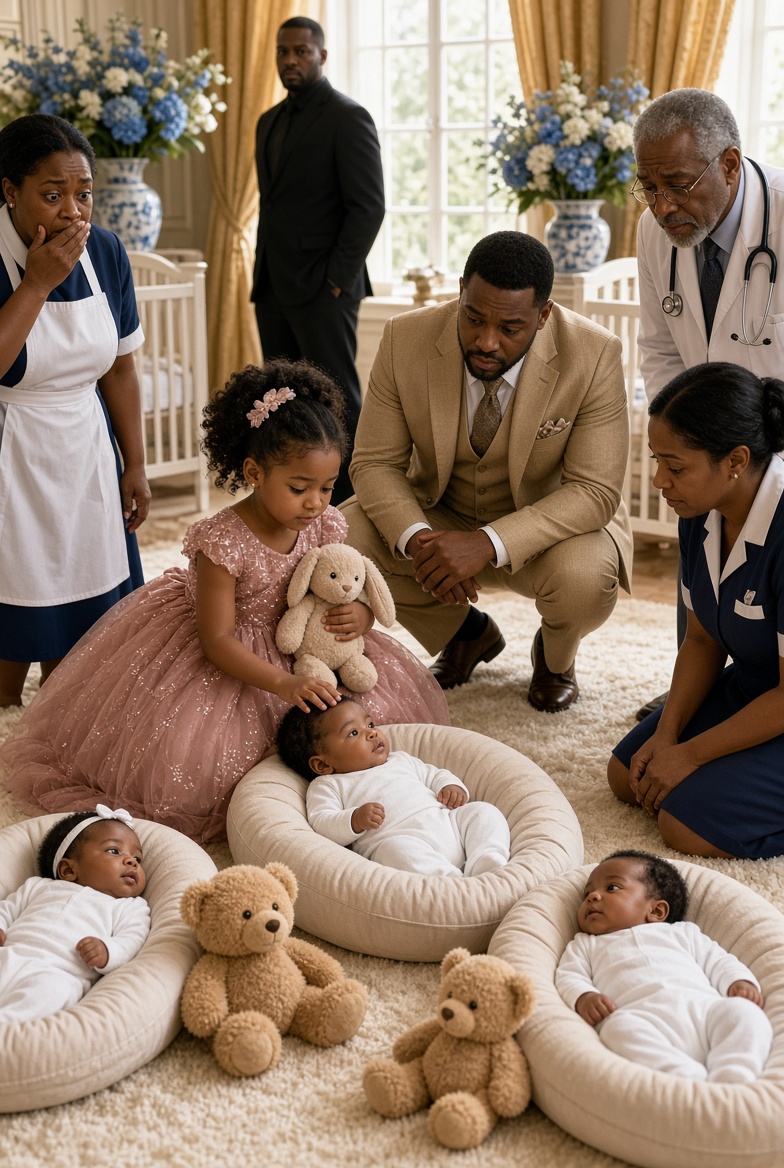 My Triplets Cried for Two Hours Until My Housekeeper’s 4-Year-Old Daughter Heard What Every Adult Missed