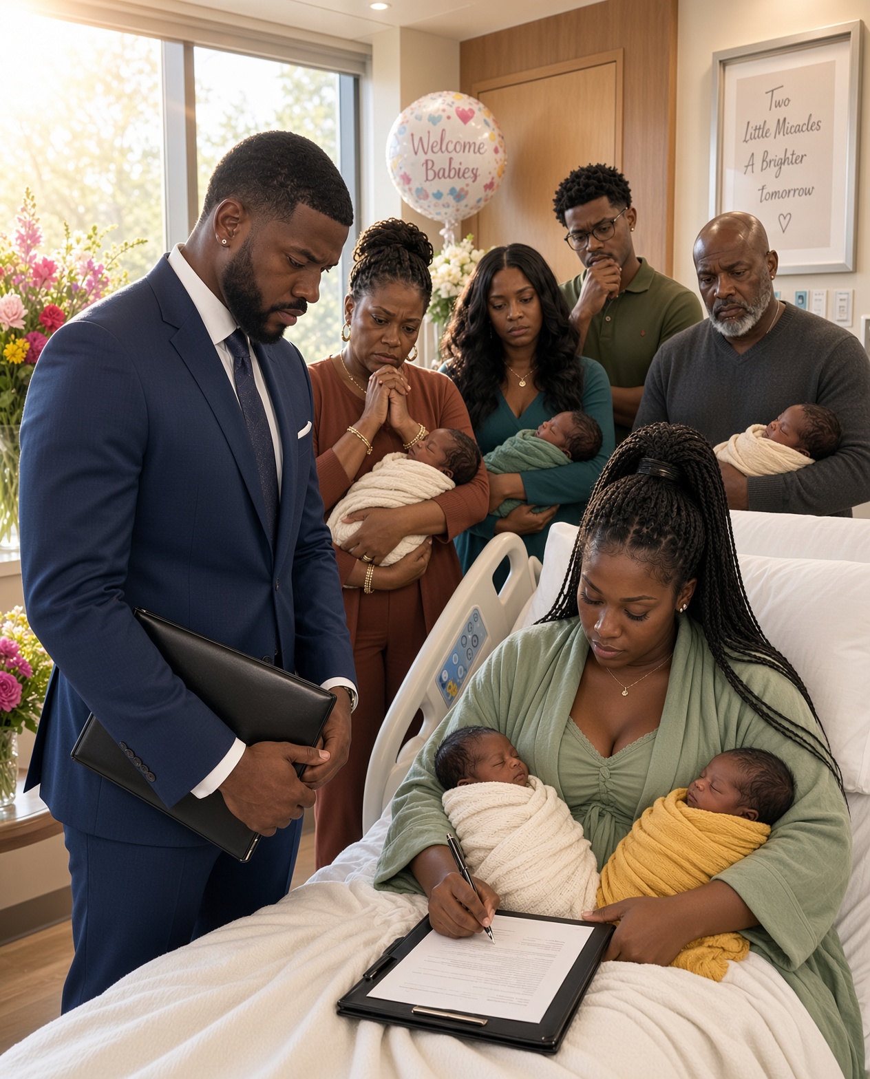 Three Days After My C-Section, My Husband Tried to Take My Twins—He Didn't Know I'd Swapped the Folder