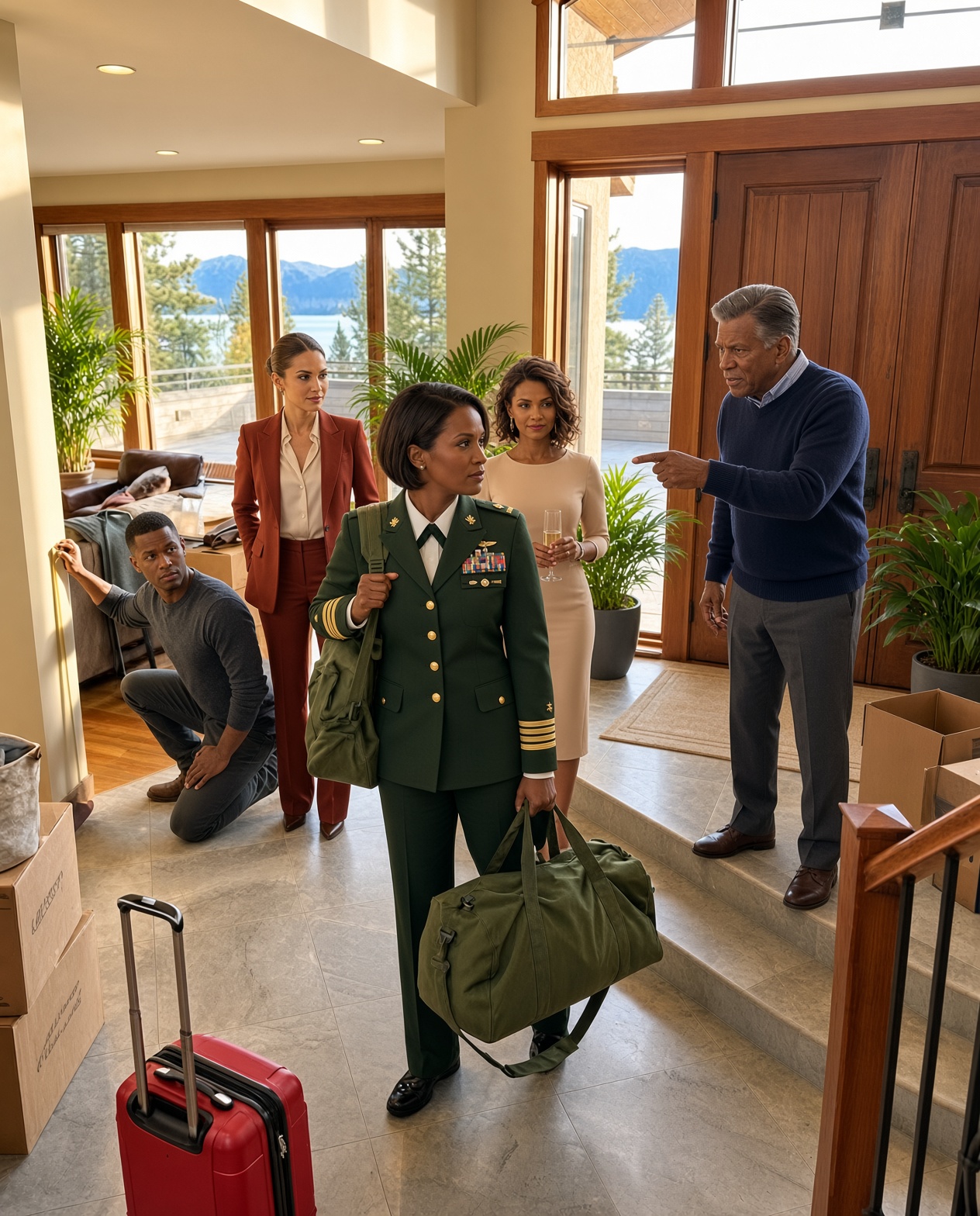 My Father Gave My Lake Tahoe Villa to My Sister’s Family—Then Told Me, “Go Back to Your Base, Commander”
