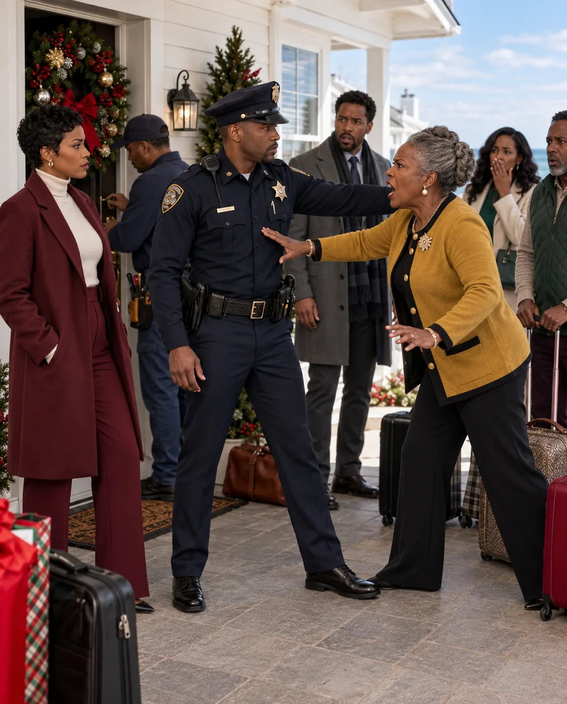 Every Christmas for 15 years, my family “forgot” to invite me and let me find out on Instagram, but after I inherited grandma’s beach house, 23 relatives showed up—and I was waiting with a sheriff and an…