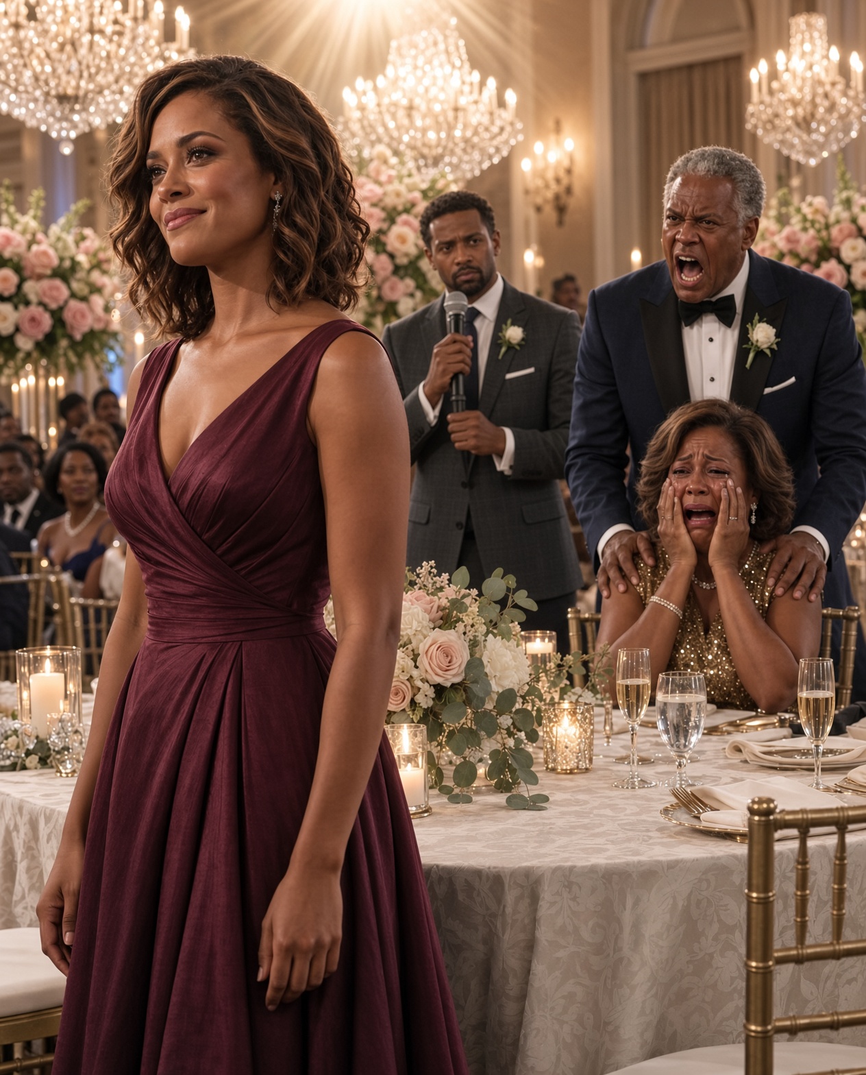 MY MOTHER CALLED ME A WORTHLESS FAILURE AT MY SISTER'S $150,000 WEDDING — THEN THE GROOM TOOK THE MICROPHONE AND REVEALED WHO I REALLY WAS
