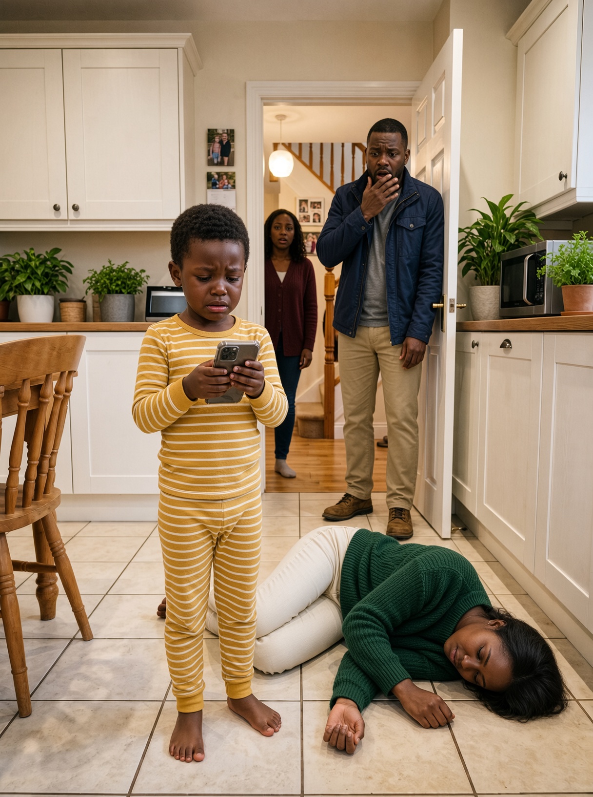 My 5-Year-Old Called the One Man My Husband Tried to Keep Away—Then Grandpa Answered Through the Speaker