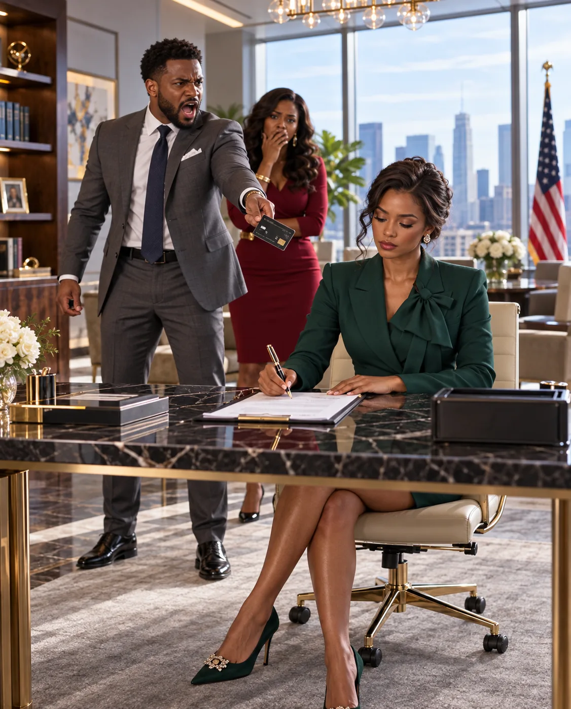 My Husband Gave Me a Black Banking Card and $120 Million So He Could Marry His Secretary—I Signed Without a Word…