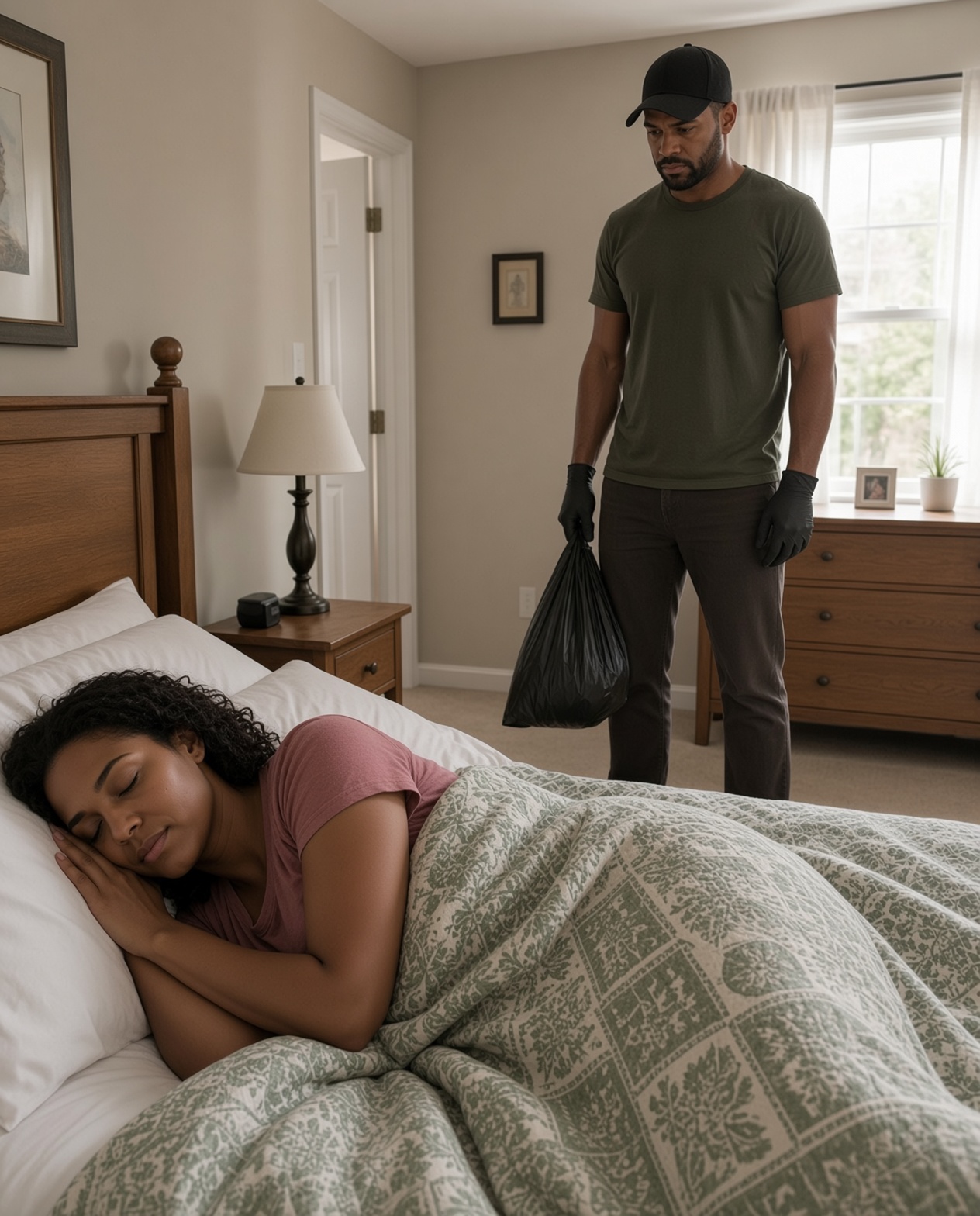 I Suspected My Husband Was Drugging My Nightly Tea — At 2:17 A.M., He Slipped Into Our Bedroom With Latex Gloves and a Black Bag