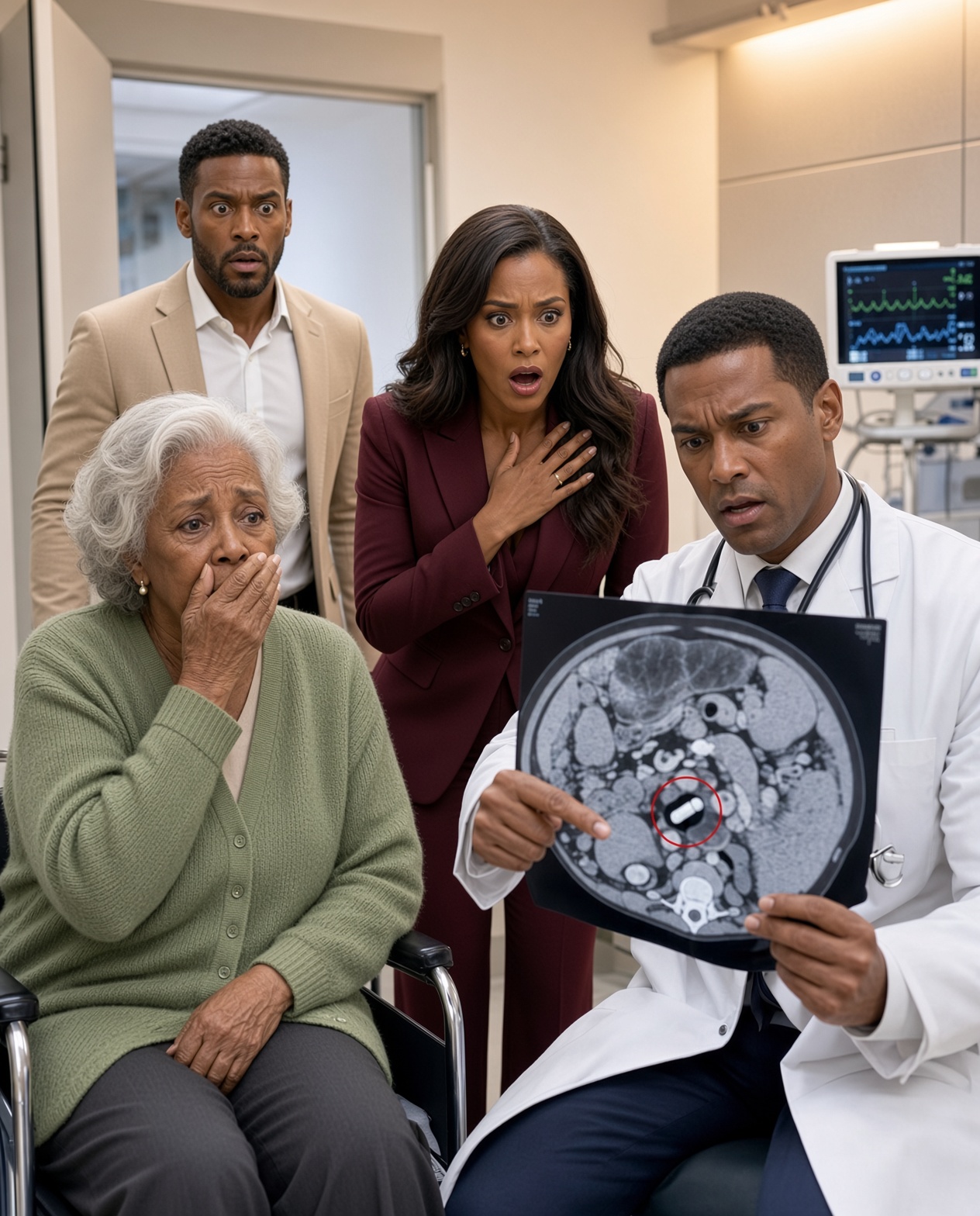 MY HUSBAND CALLED MY 75-YEAR-OLD MOTHER A LIAR—THEN HER CT SCAN REVEALED THE SECRET HE’D HIDDEN INSIDE HER FOR SIX YEARS