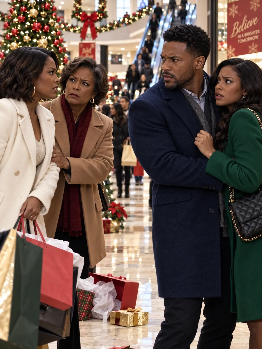 I Caught My Husband Holding Another Woman’s Hand at Christmas—Then His Own Mother Helped Me Follow the Money
