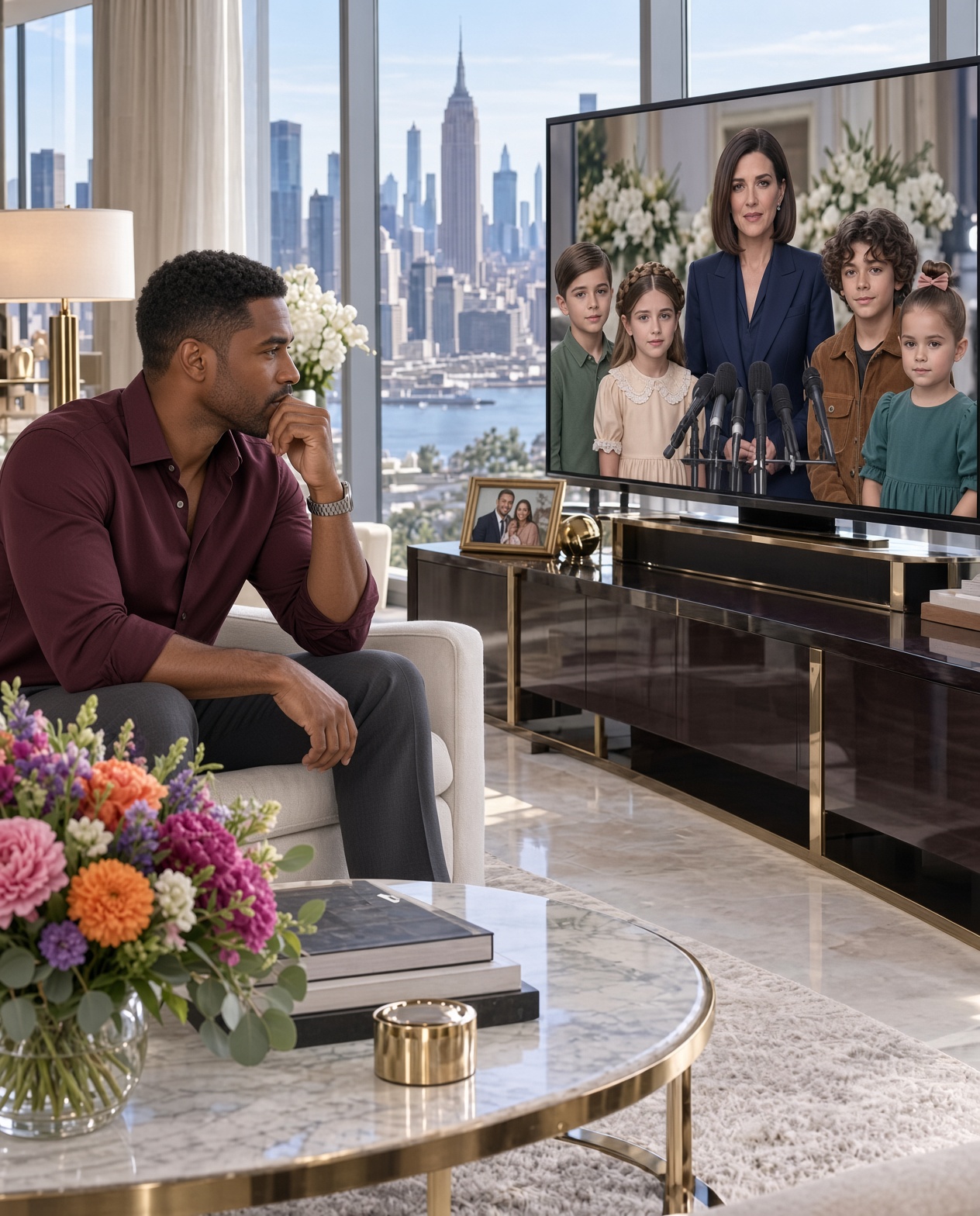I Left My Wife Believing She Might Never Be a Mother—Six Years Later, I Saw Her on TV With Four Children Who Had My Eyes