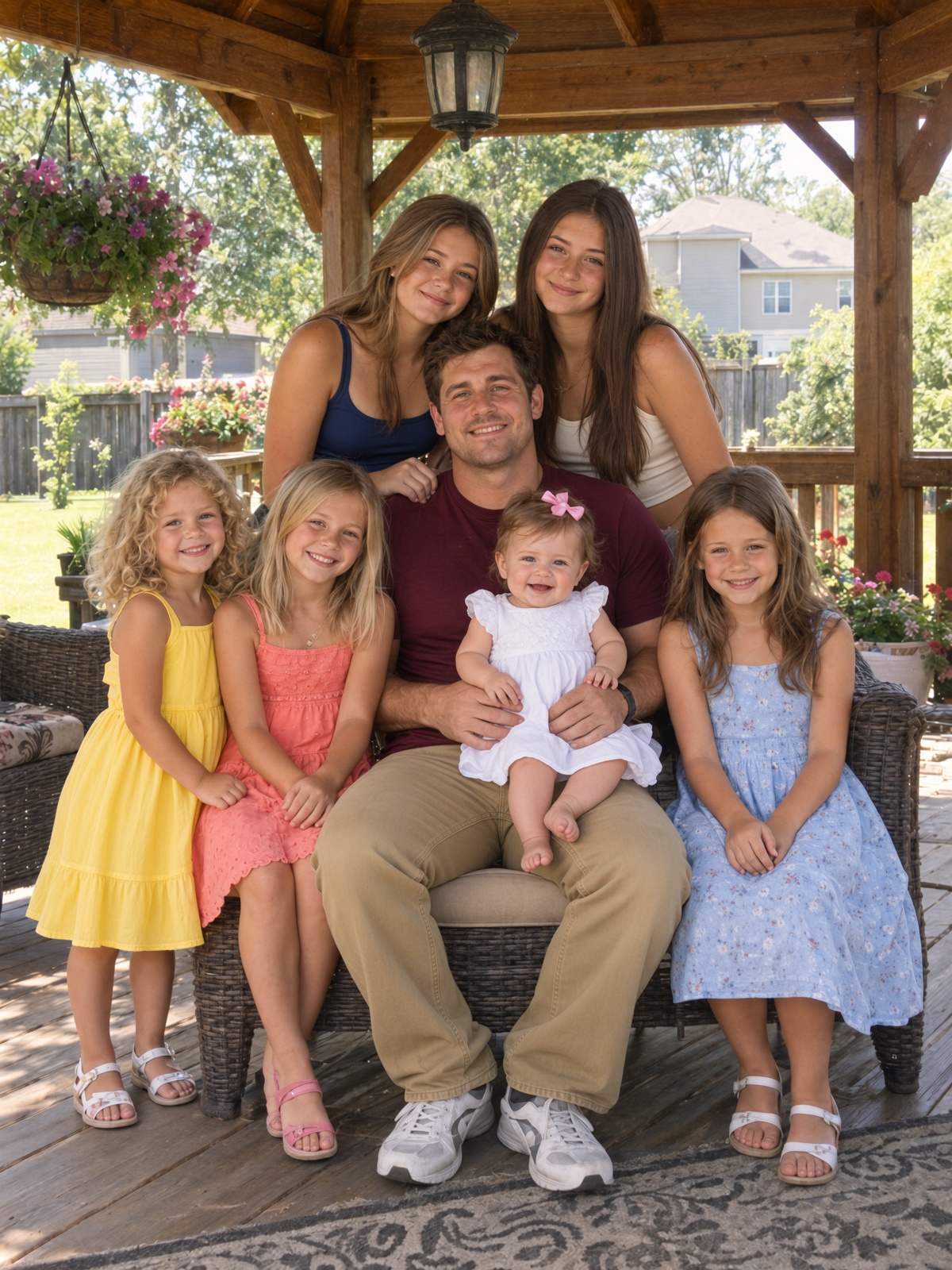 My Wife Abandoned Me With Our Six Daughters for a Rich Man—15 Years Later, She Walked Into Our Oldest Daughter’s Wedding, but the “Gift” Waiting for Her Left All 150 Guests Speechless