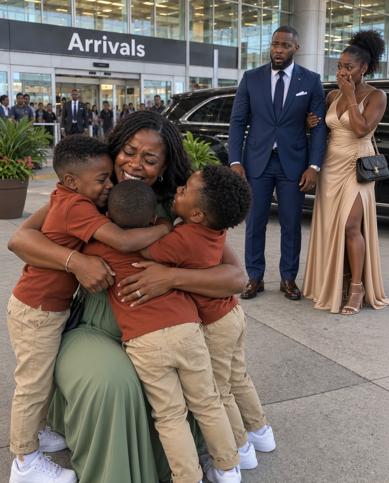 FIVE YEARS AFTER OUR DIVORCE, MY BILLIONAIRE EX SAT BESIDE ME IN FIRST CLASS TO GLOAT — THEN MY SON ASKED IF HE WAS COMING TO HIS OWN FATHER'S FUNERAL