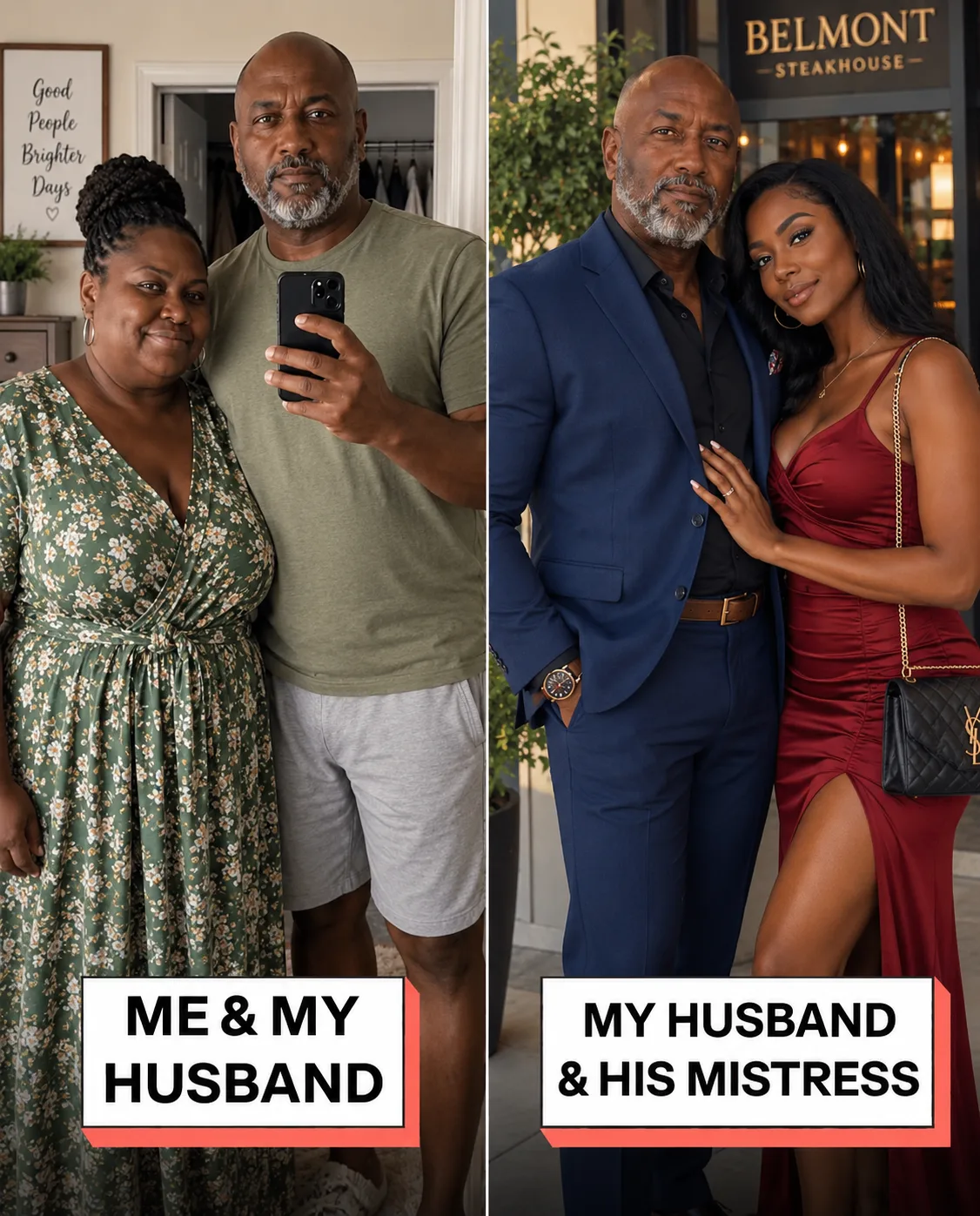 My husband said I had “let myself go” after twenty-seven years of marriage and left me for another woman.