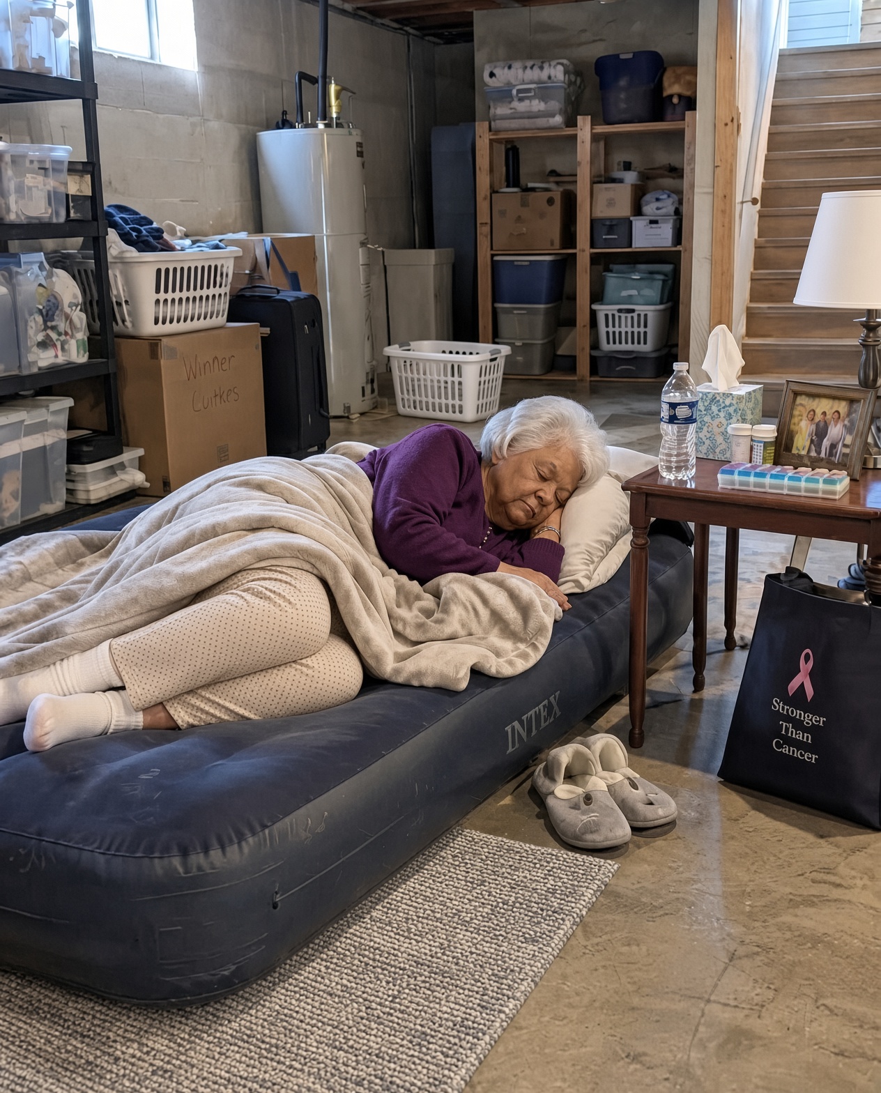 My Husband Put My 70-Year-Old Mother on a Basement Air Mattress During Chemotherapy—Then Said, “I’m the Man of the House”