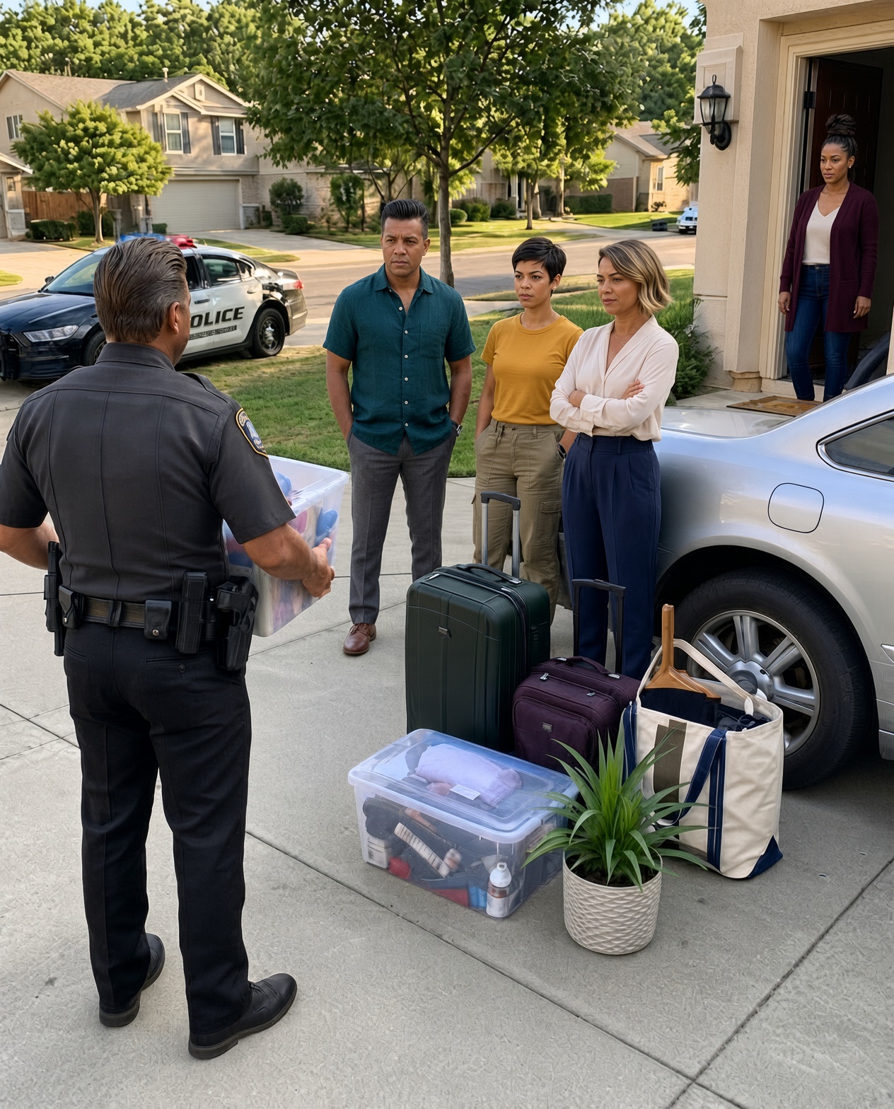 My MIL Called the Police When I Refused to Let Her Move In—Then the Officer Asked My Husband, “Do You Own This House?” and Exposed the Lie He’d Been Telling for Years